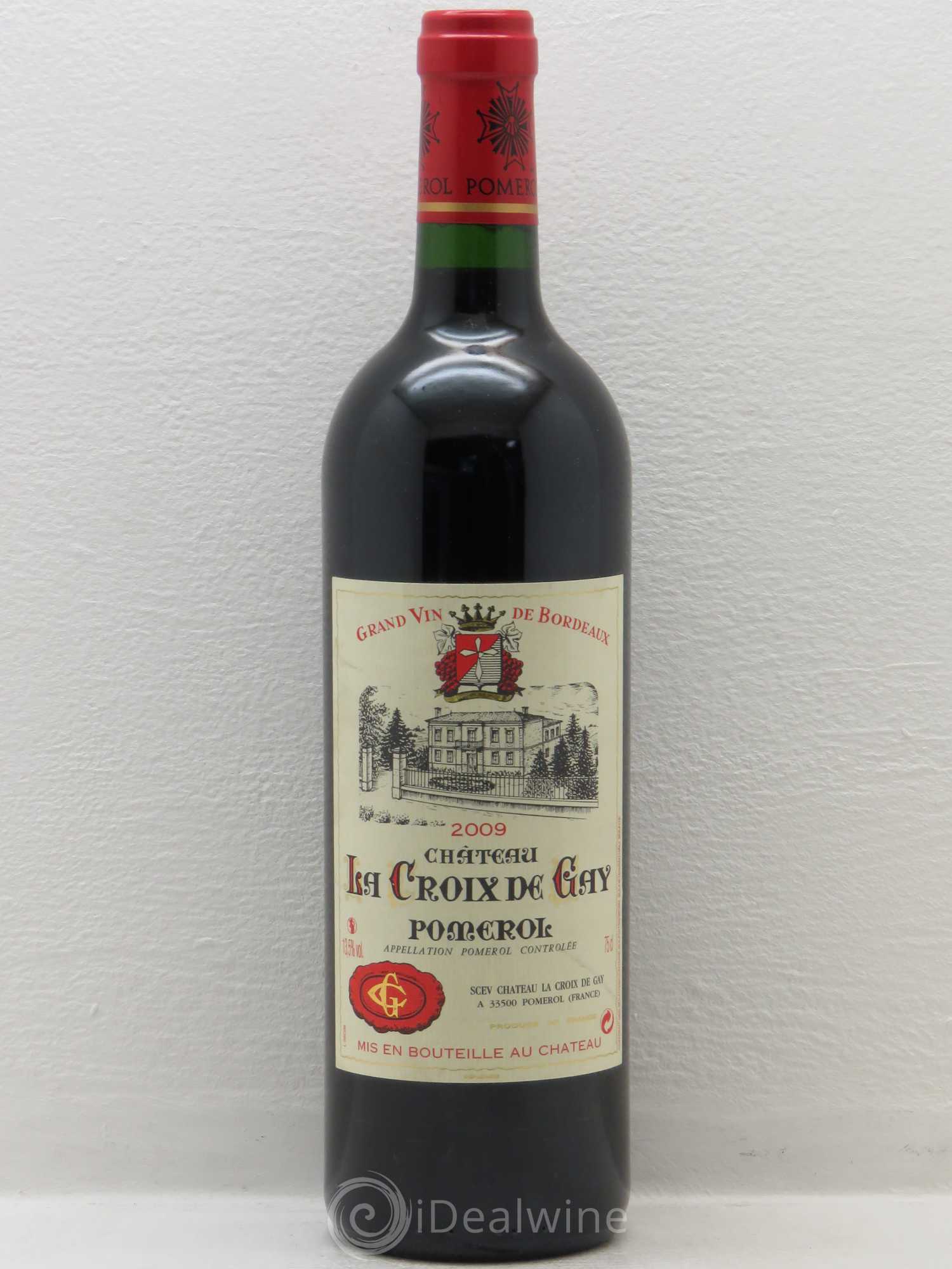 Château la Croix de Gay (sans prix de réserve) 2009 - Lot de 1 bouteille - 0