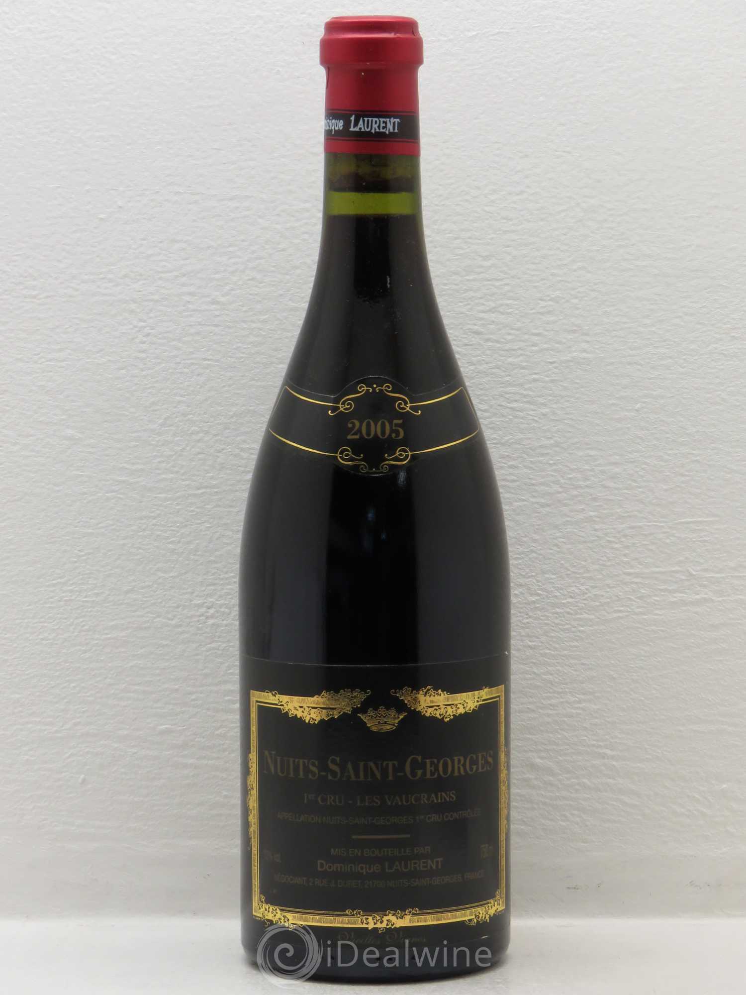 Nuits-Saint-Georges 1er Cru Les Vaucrains Dominique Laurent (sans prix de réserve) 2005 - Lot de 1 bouteille - 0