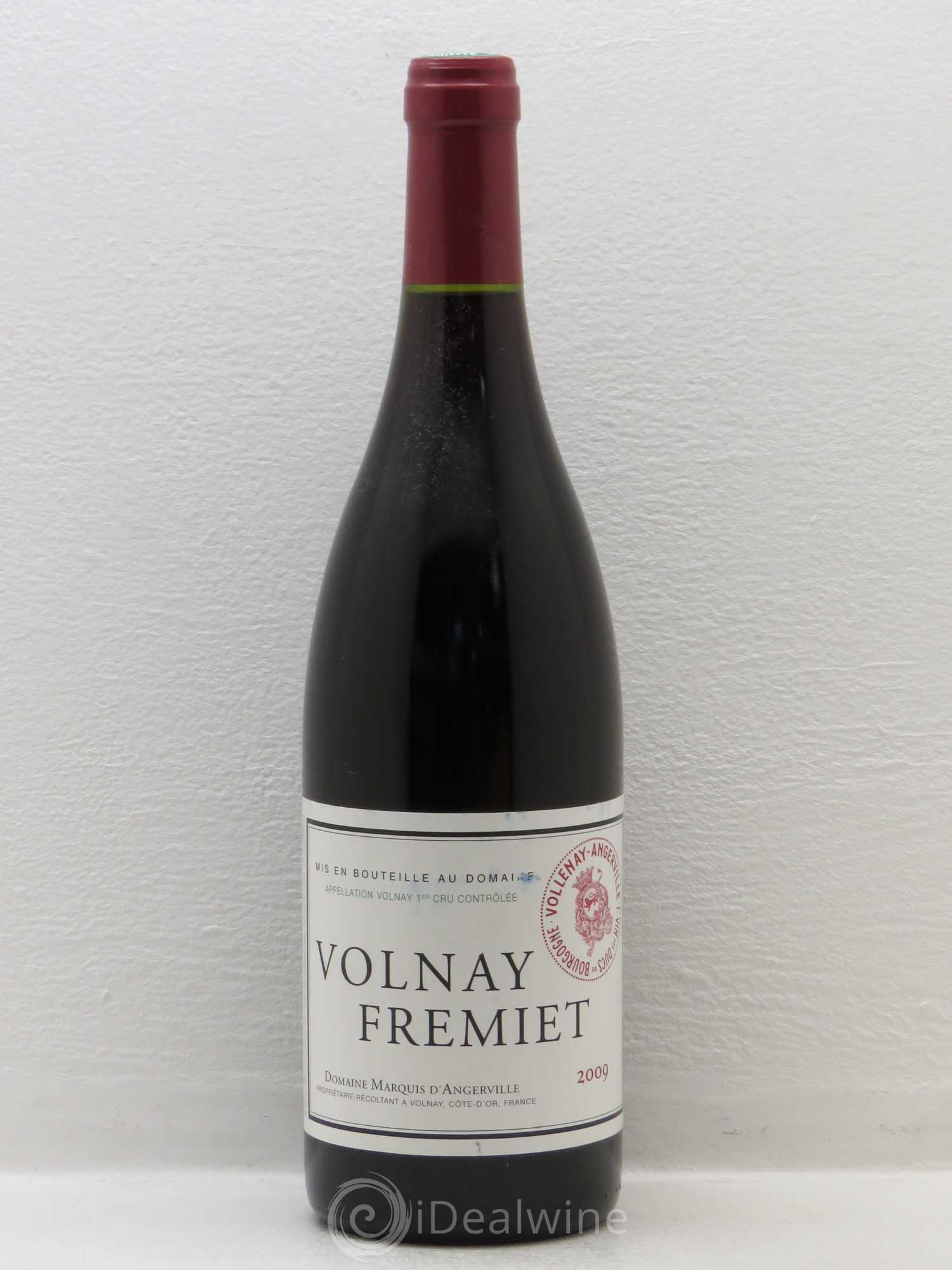 Volnay 1er Cru Frémiet Marquis d'Angerville (Domaine) (sans prix de réserve) 2009 - Lot de 1 bouteille - 0