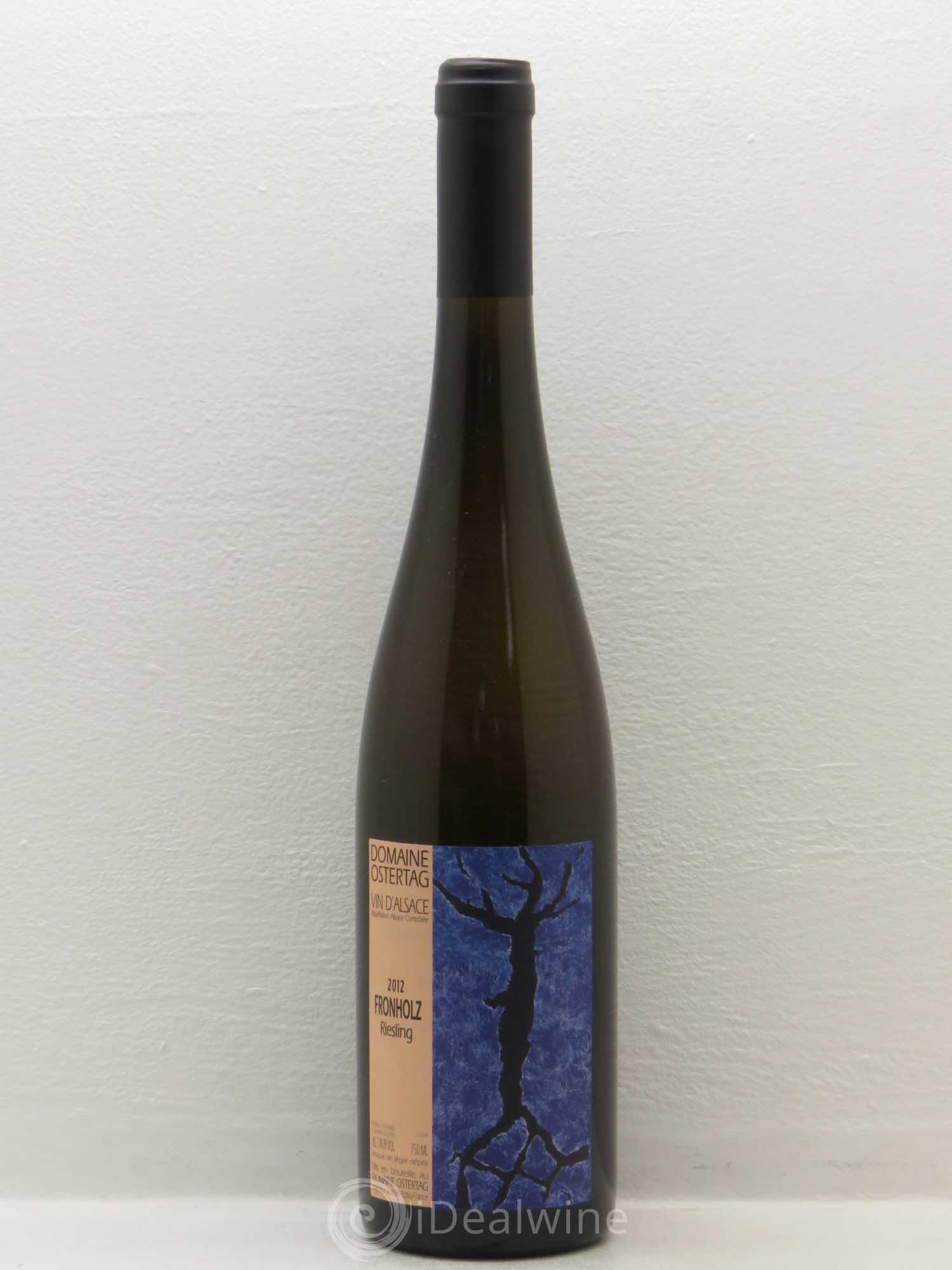 Alsace Riesling Fronholz Ostertag (Domaine) (senza prezzo di riserva) 2012 - Lotto di 1 bottiglia - 0