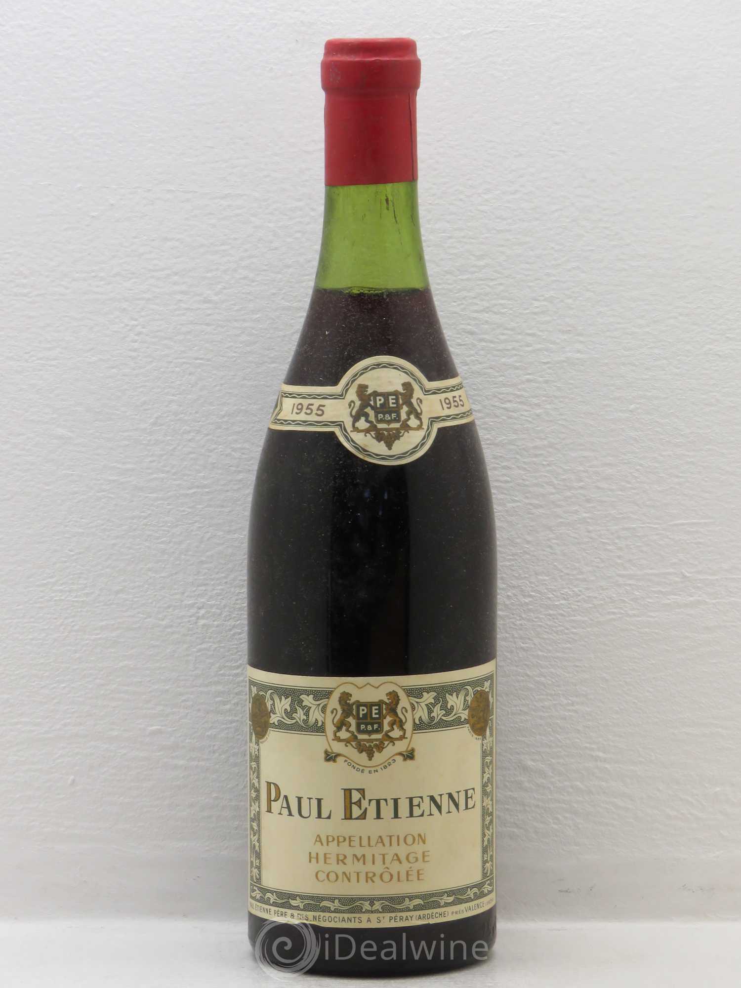 Hermitage Paul Etienne (sans prix de réserve) 1955 - Posten von 1 Flasche - 0