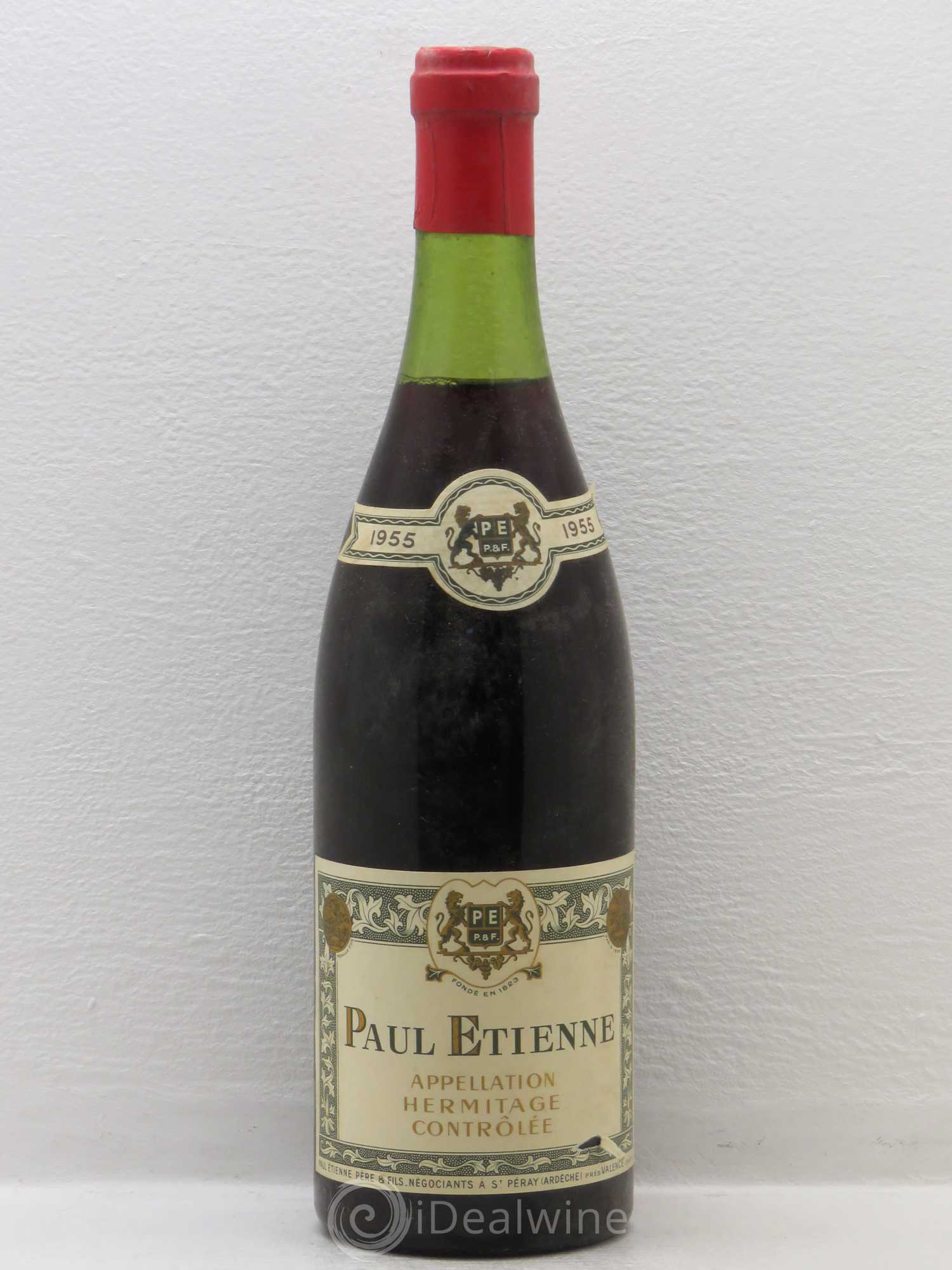 Hermitage Paul Etienne (sans prix de réserve) 1955 - Posten von 1 Flasche - 0