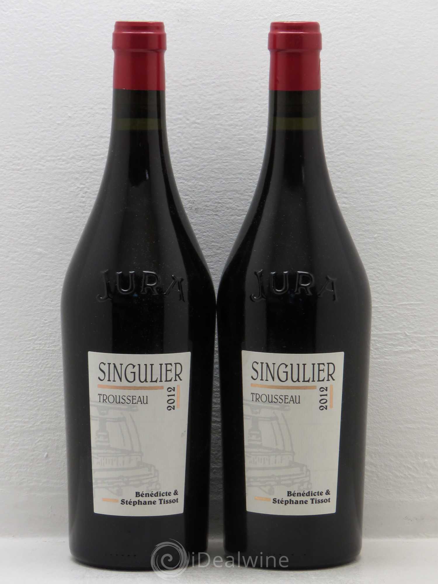 Arbois Trousseau Singulier Bénédicte et Stéphane Tissot (sans prix de réserve) 2012 - Lot de 2 bouteilles - 0