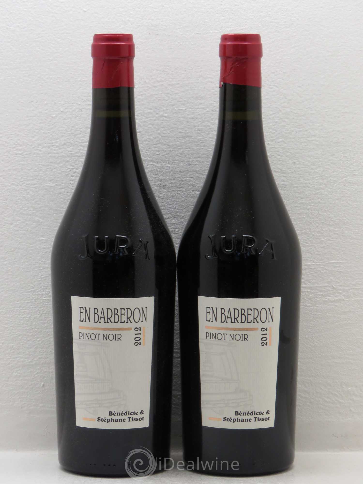 Côtes du Jura En Barberon Bénédicte et Stéphane Tissot Pinot noir (sans prix de réserve) 2012 - Posten von 2 Flaschen - 0