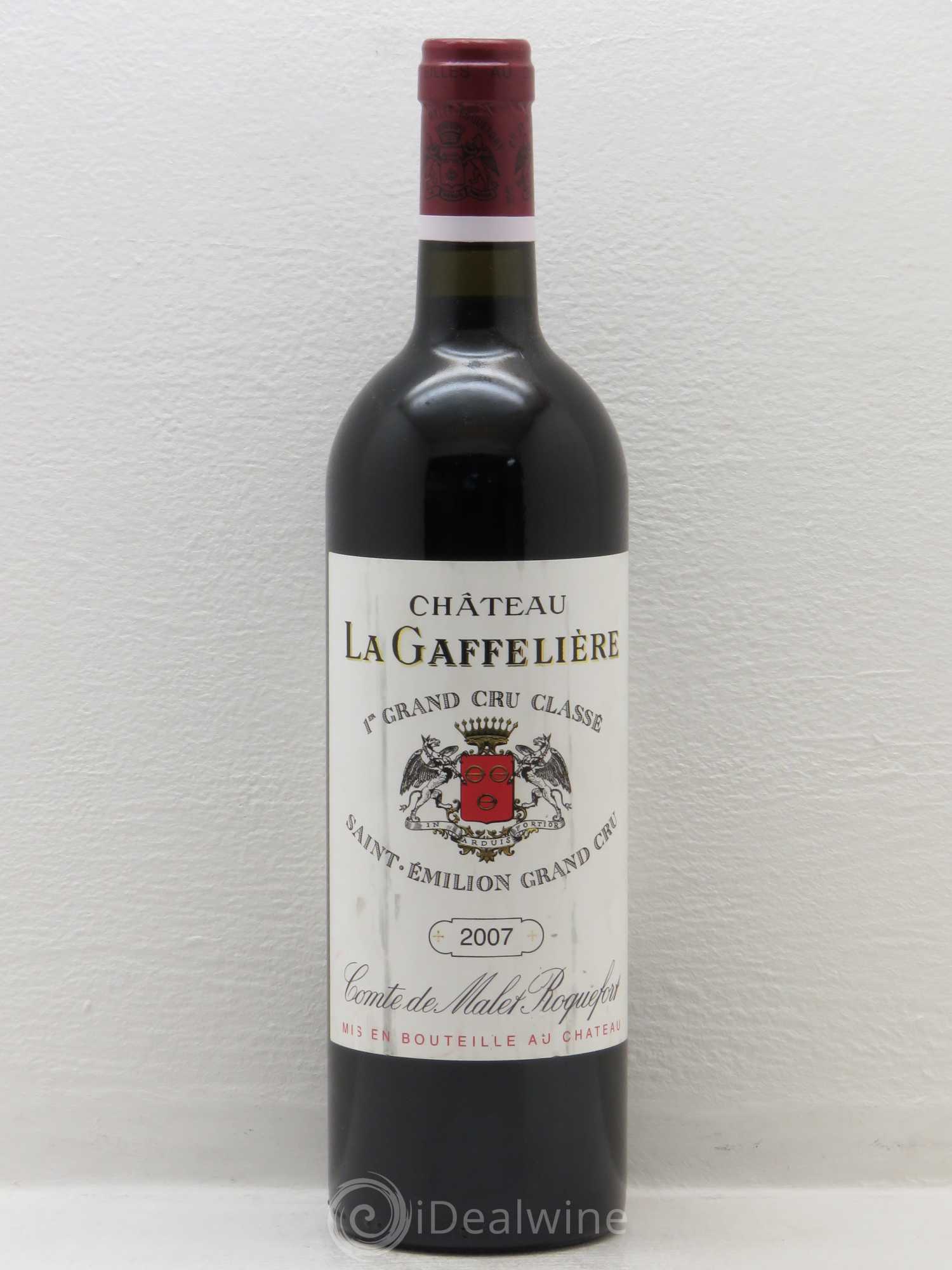 Château la Gaffelière 1er Grand Cru Classé B (sans prix de réserve) 2007 - Lot de 1 bouteille - 0