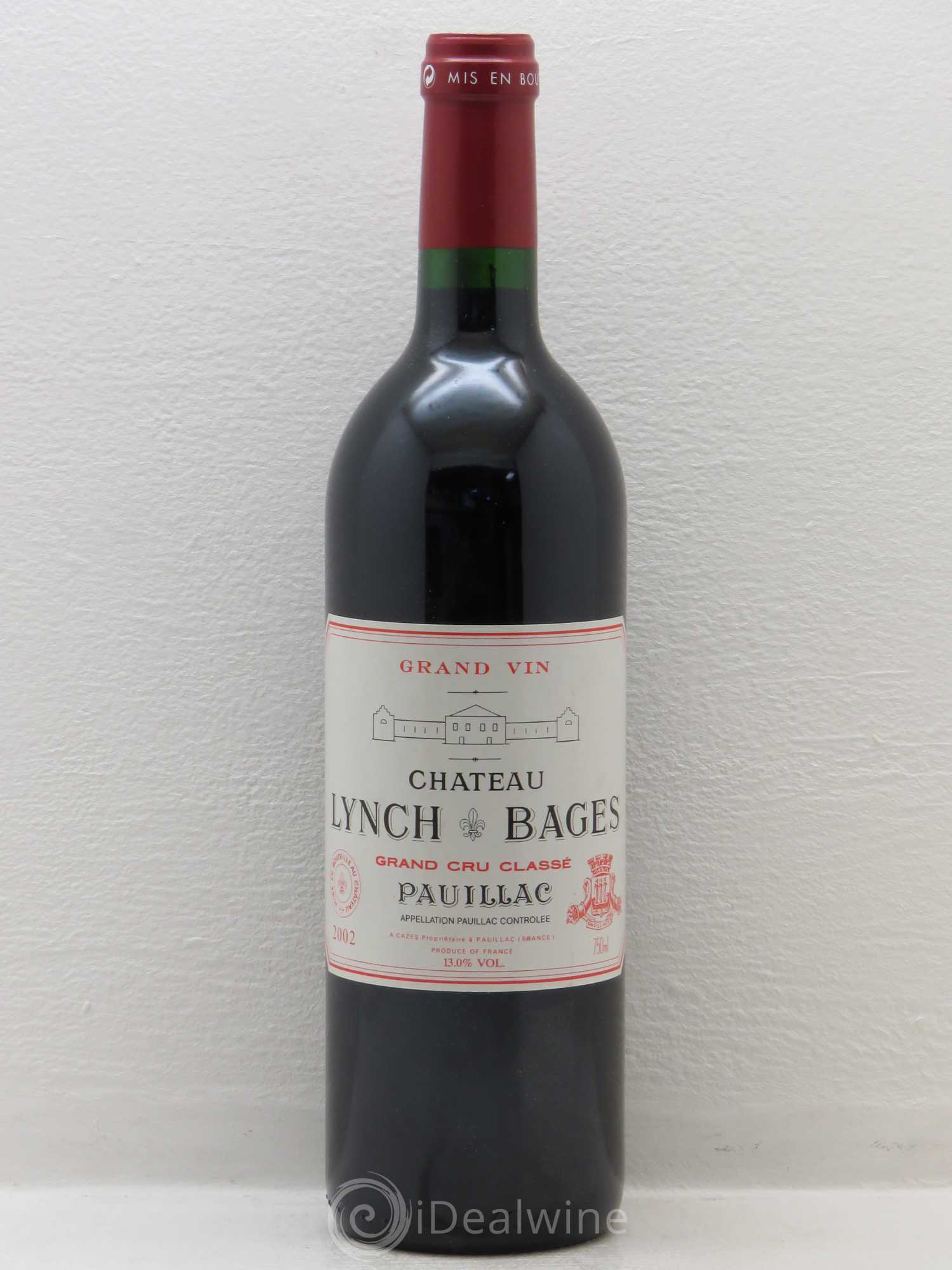 Château Lynch Bages 5ème Grand Cru Classé (sans prix de réserve) 2002 - Lot de 1 bouteille - 0