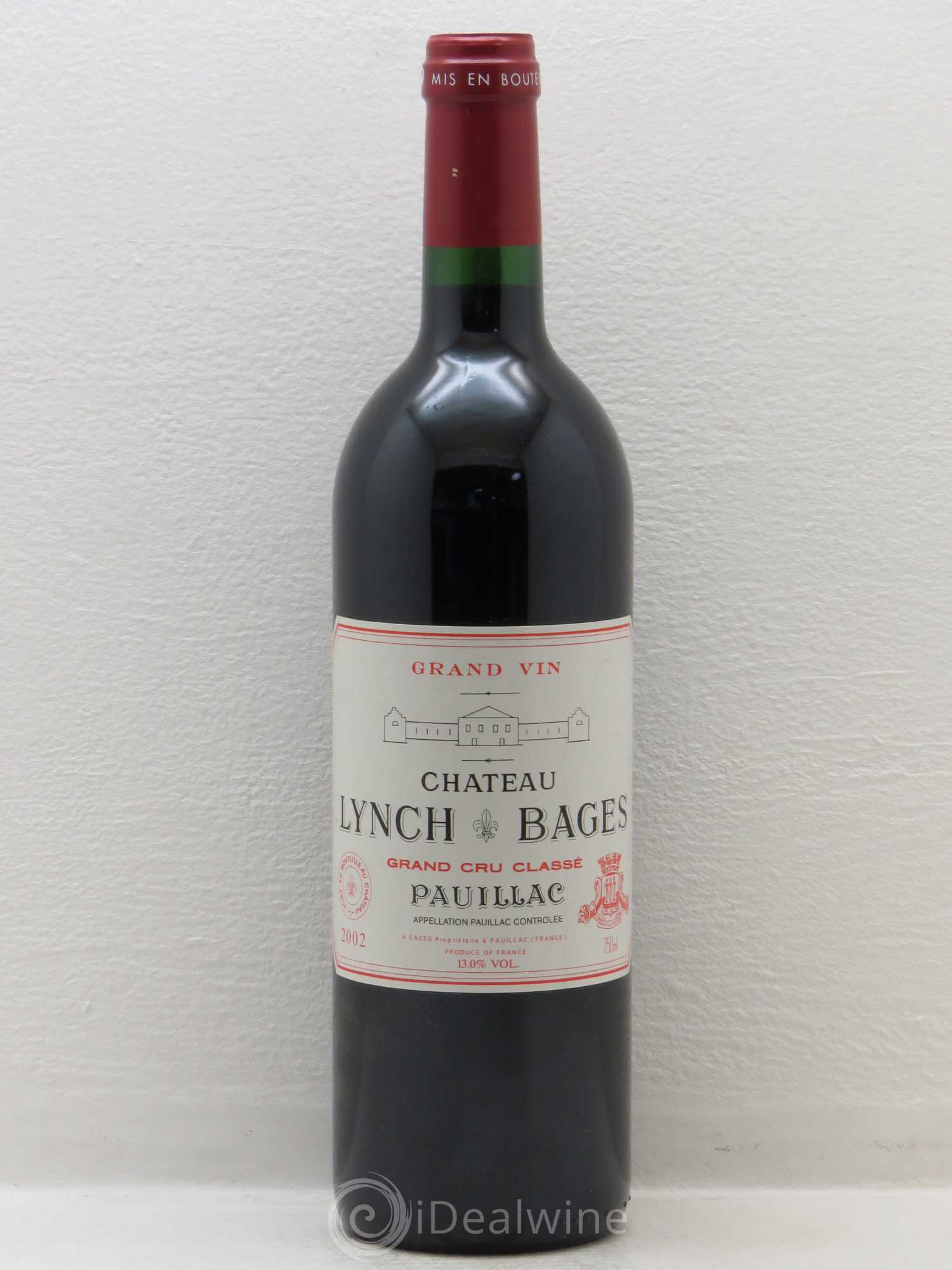 Château Lynch Bages 5ème Grand Cru Classé (sans prix de réserve) 2002 - Lot de 1 bouteille - 0