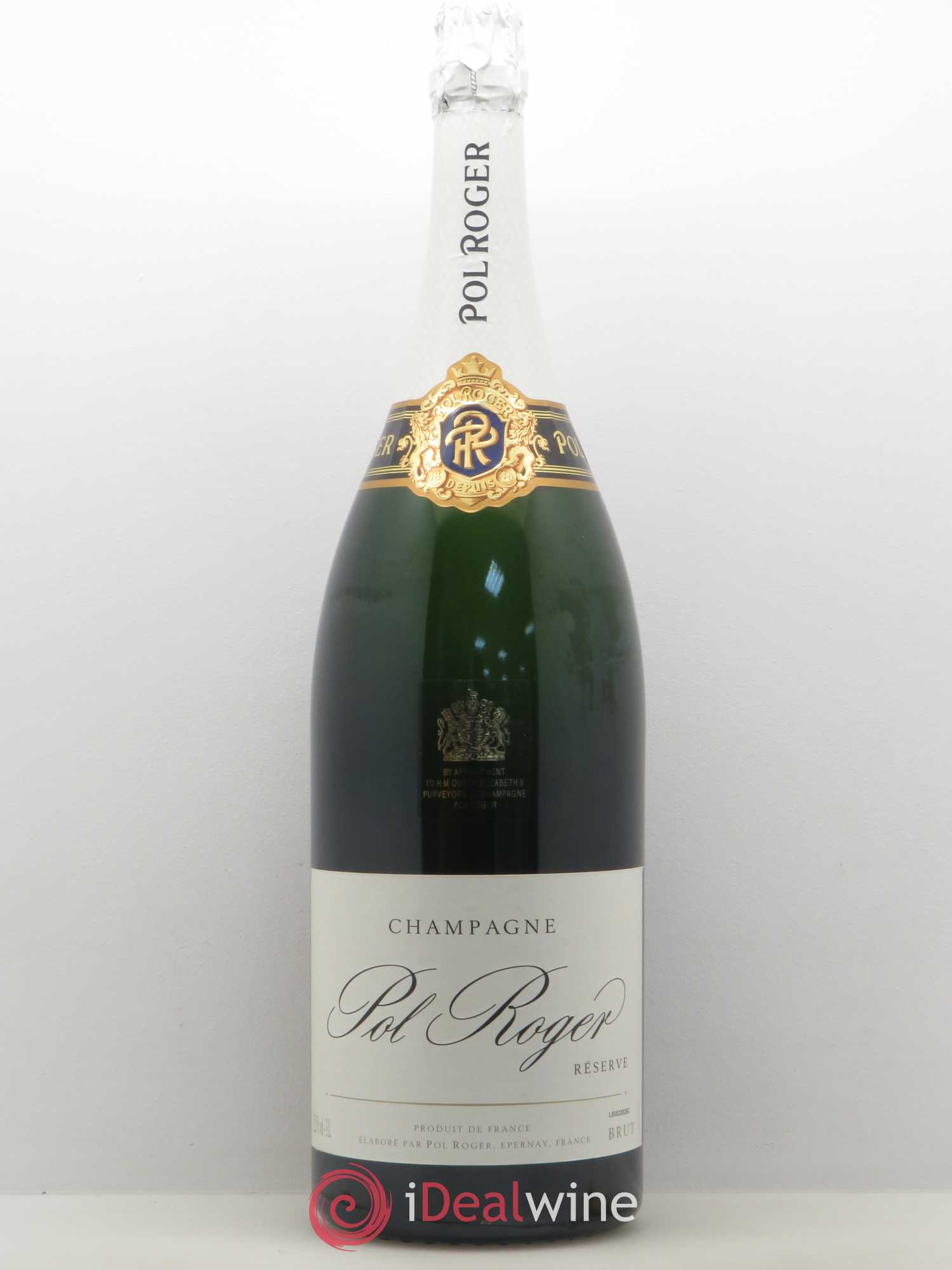 Brut Réserve Pol Roger - Lot de 1 jeroboam - 0