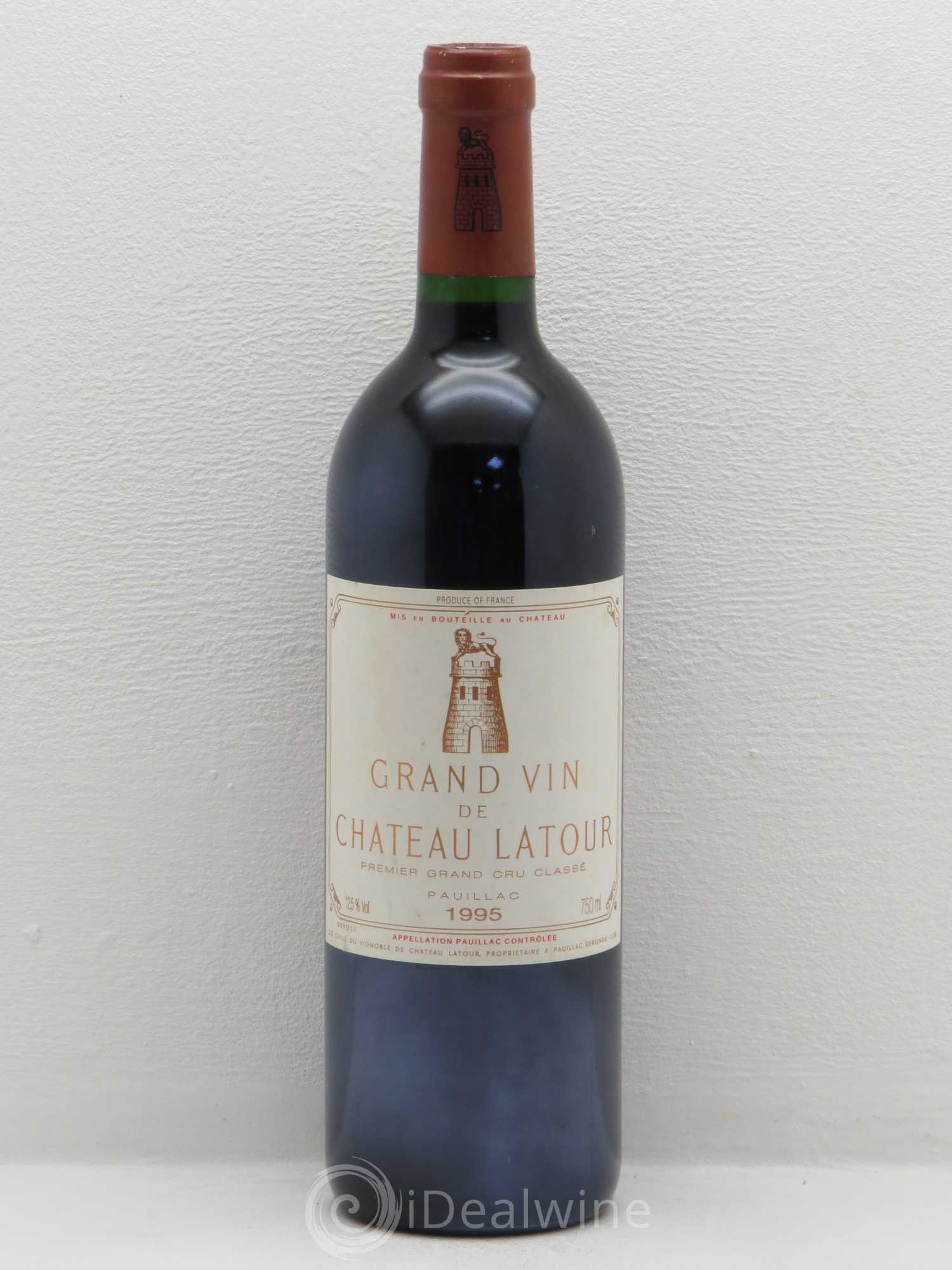 Château Latour 1er Grand Cru Classé 1995 - Lot de 1 bouteille - 0