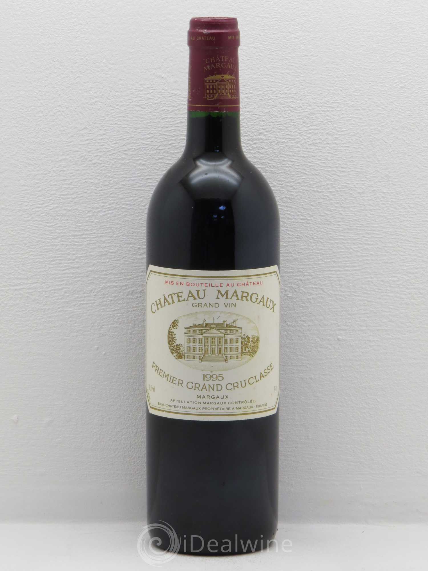 Château Margaux 1er Grand Cru Classé 1995 - Lot de 1 bouteille - 0