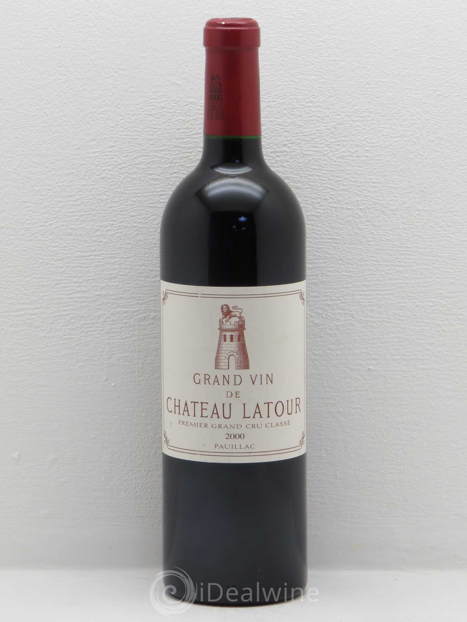 Château Latour 1er Grand Cru Classé 2000 - Lot de 1 bouteille - 0