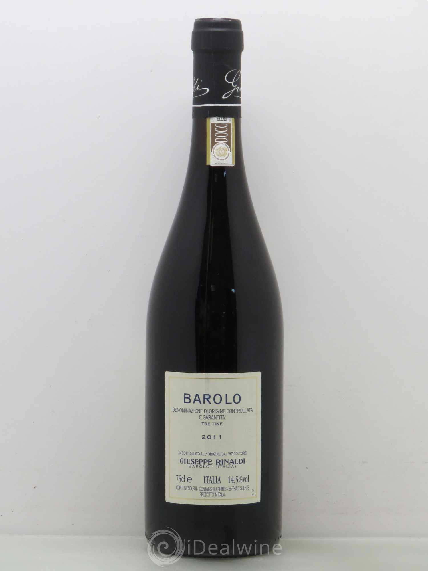 Barolo Rinaldi Tre Tine 2011 - Posten von 1 Flasche - 1