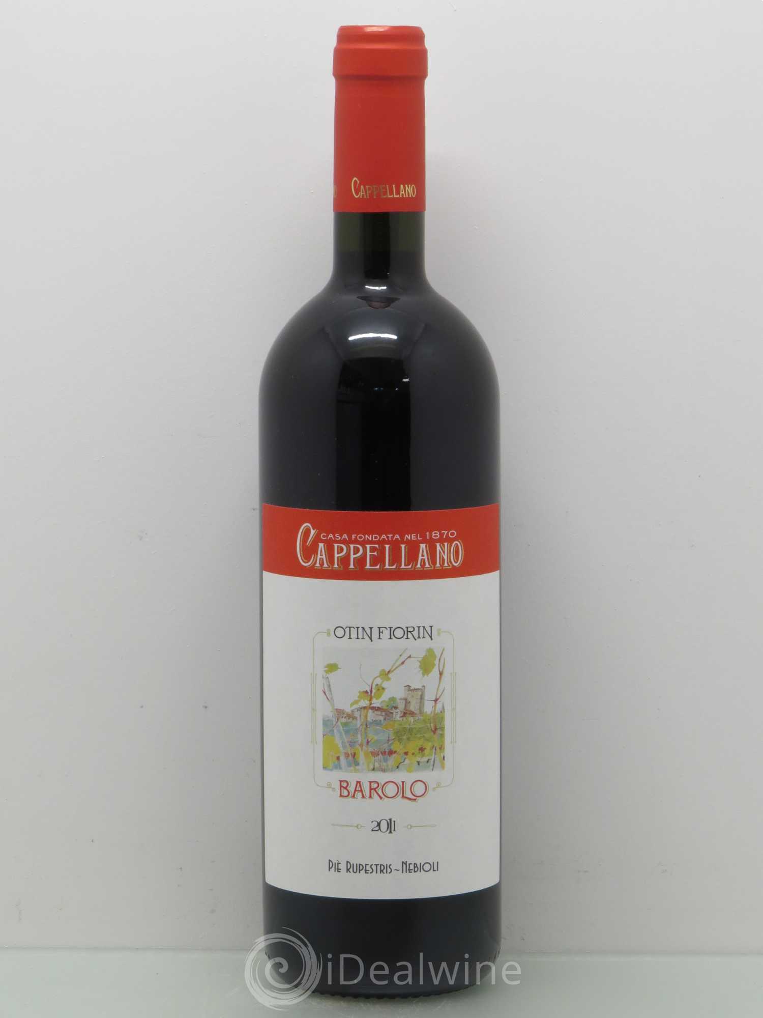 Barolo Cappellano Pie Rupestris Nebioli 2011 - Lot de 1 bouteille - 0