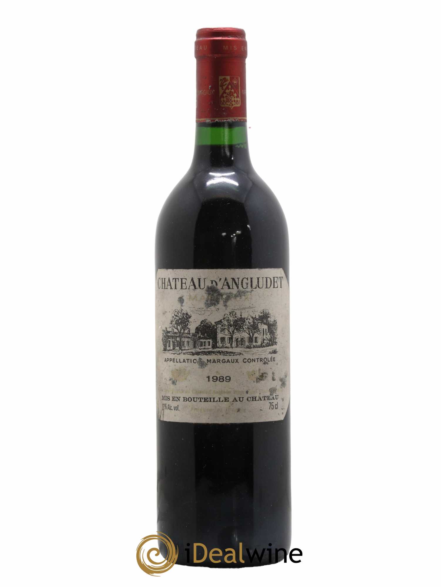 Château d' Angludet Cru Bourgeois 1989 - Lot de 1 bouteille - 0