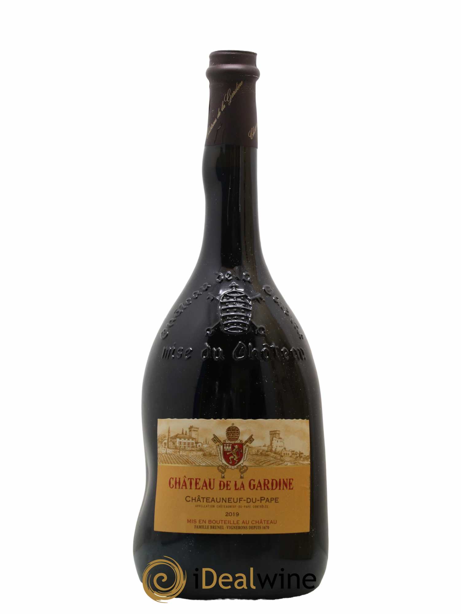 Châteauneuf-du-Pape Château de La Gardine Famille Brunel 2019 - Lot de 1 magnum - 0
