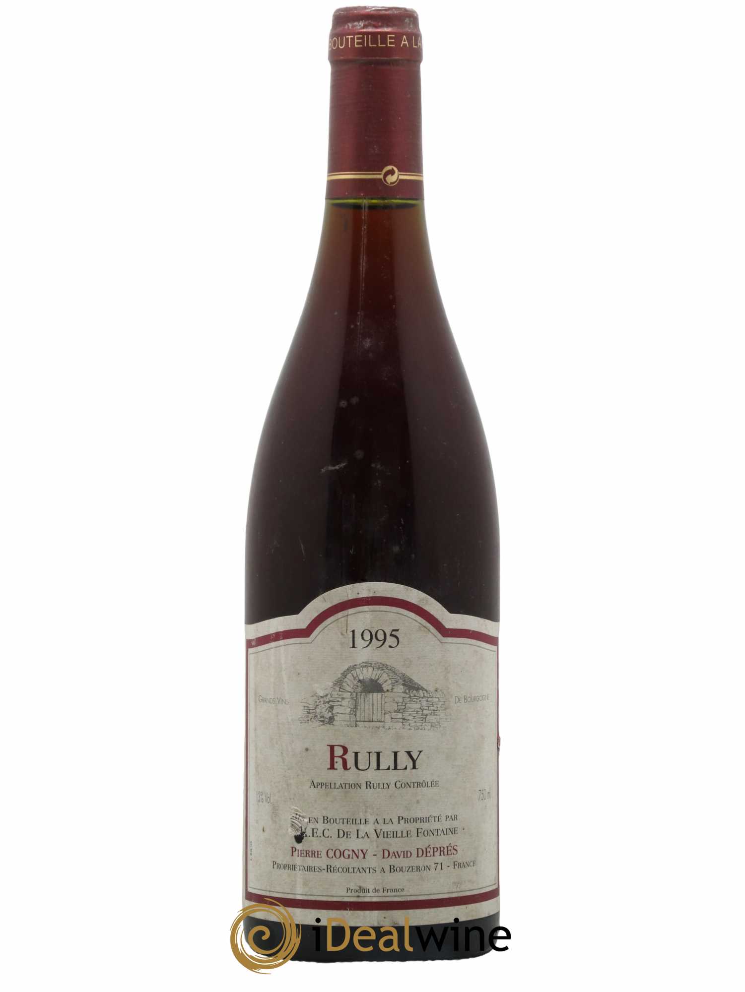 Rully Domaine Pierre Cogny 1995 - Lot of 1 bottle - 0