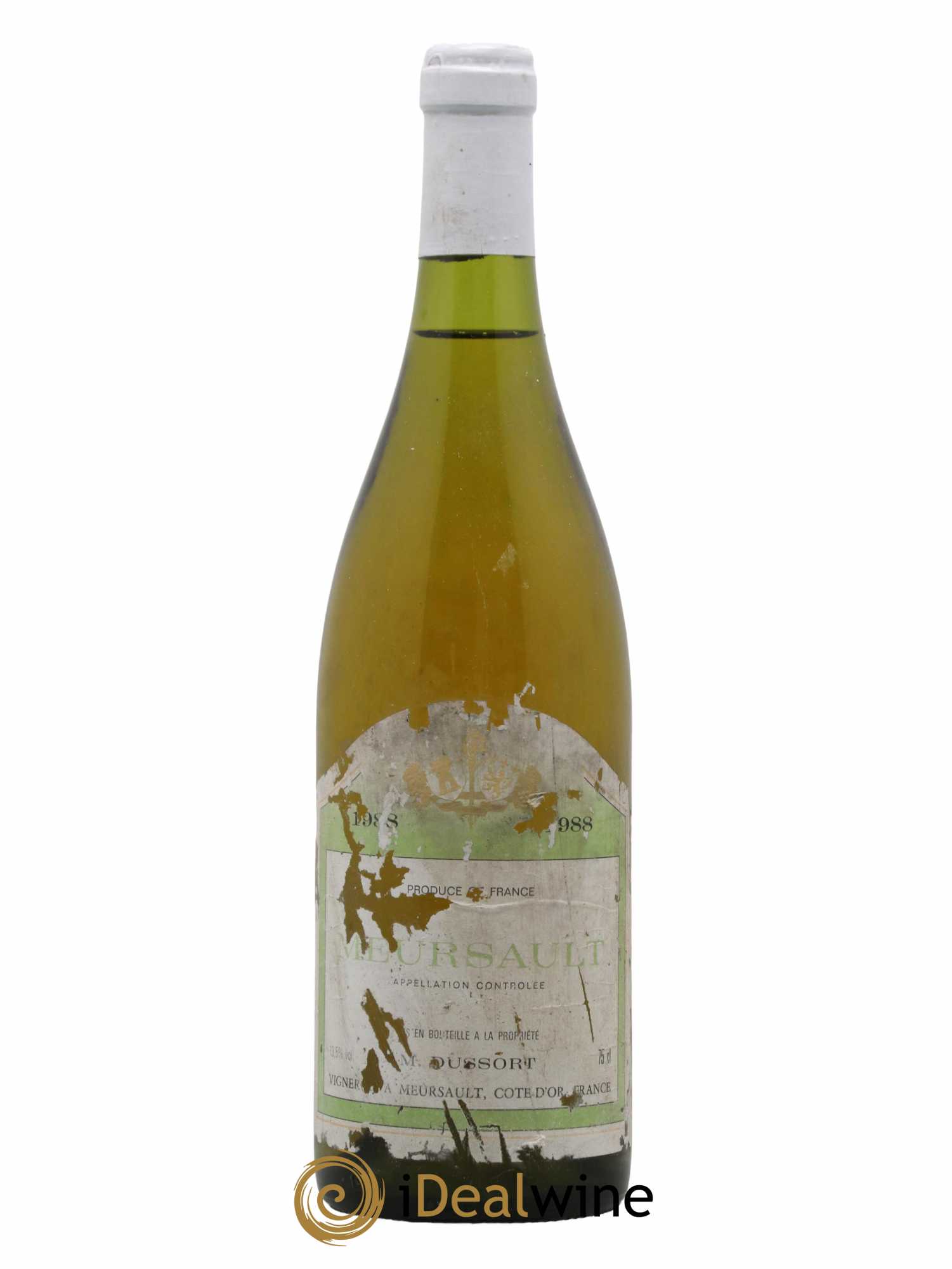 Meursault Domaine Dussort 1988 - Lot de 1 bouteille - 0