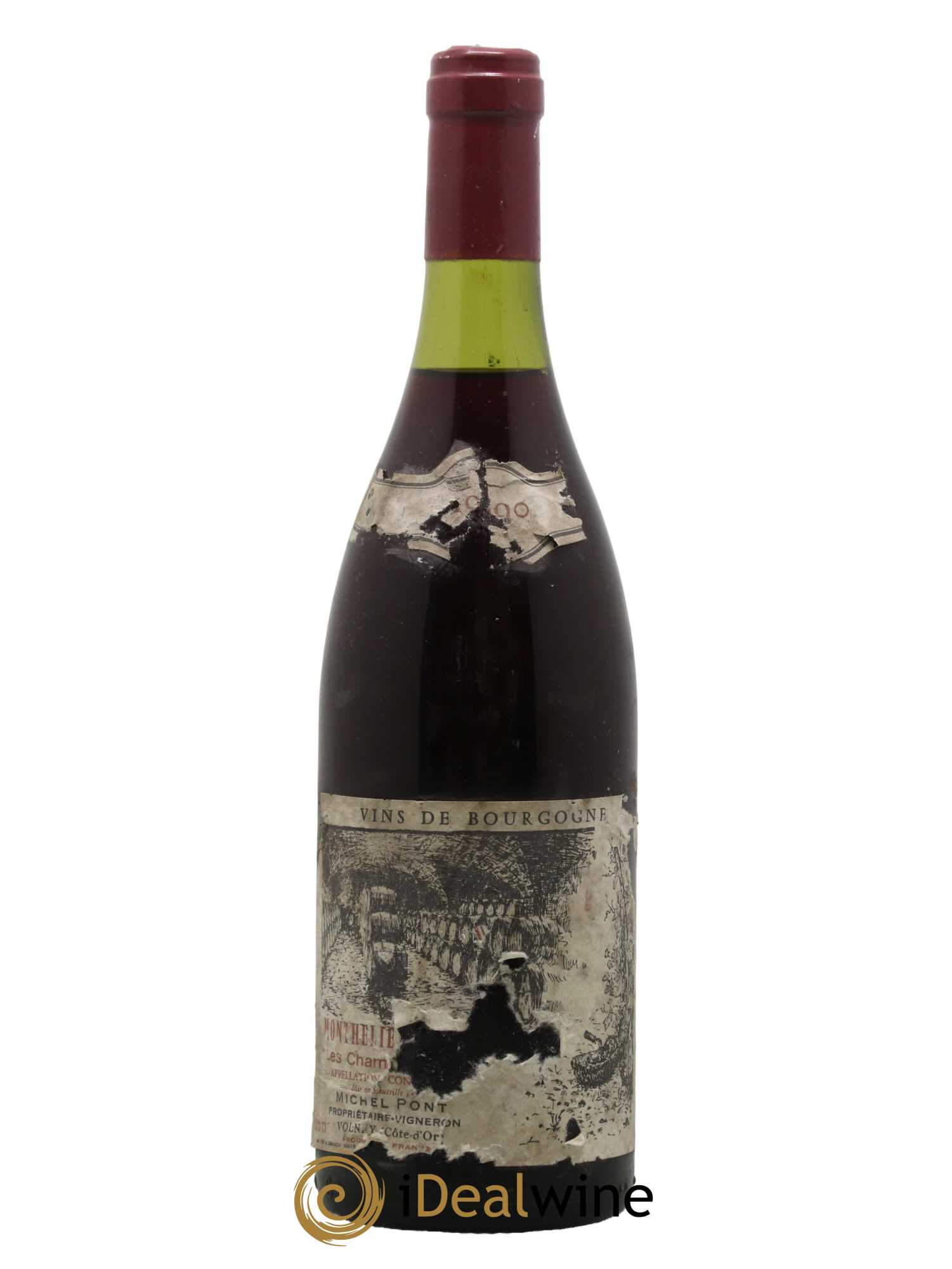 Monthélie Domaine Michel Pont 1990 - Lot de 1 bouteille - 0