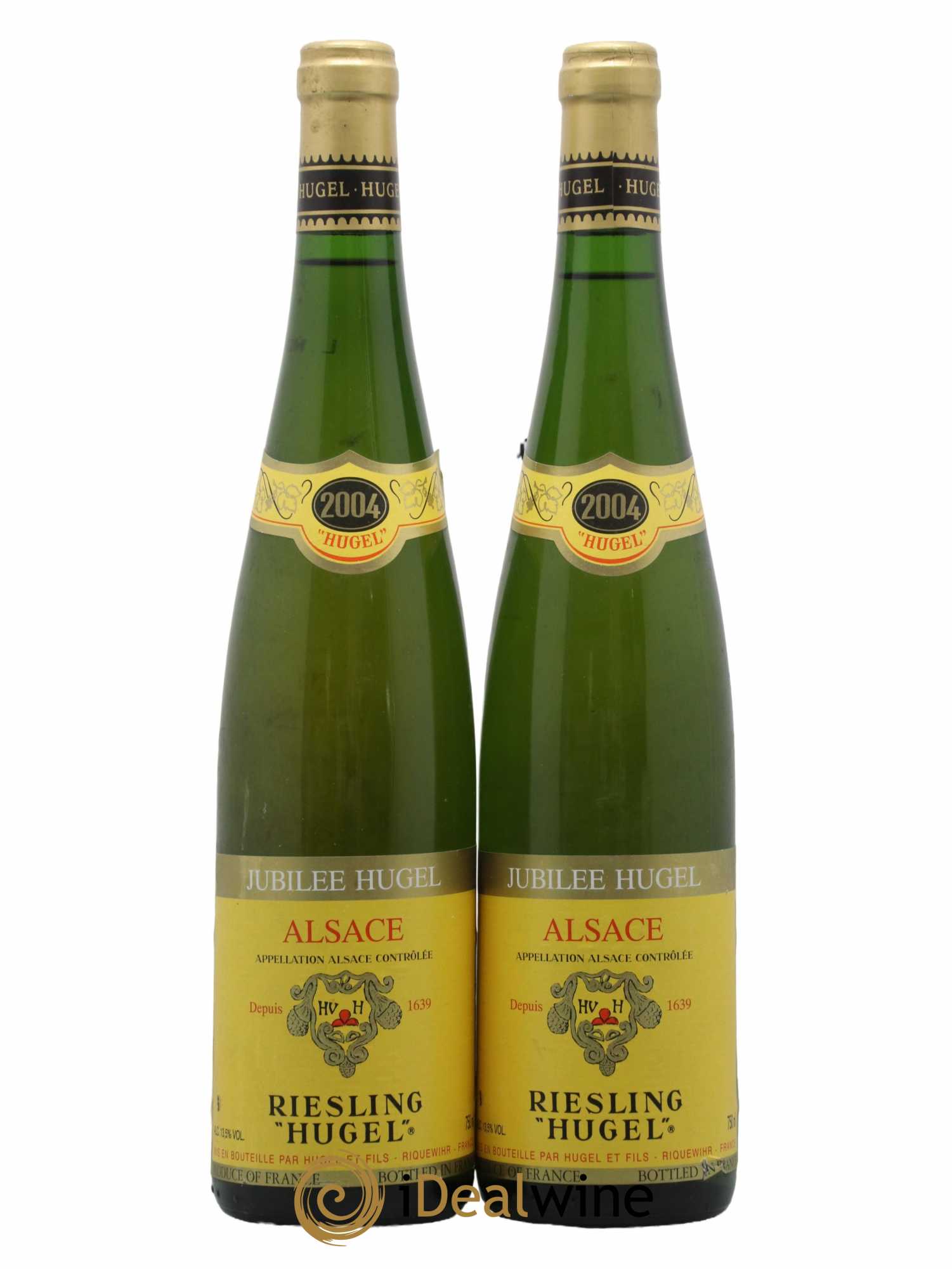 Riesling Réserve Personnelle Jubilee Hugel (Domaine) 2004 - Lot de 2 bouteilles - 0