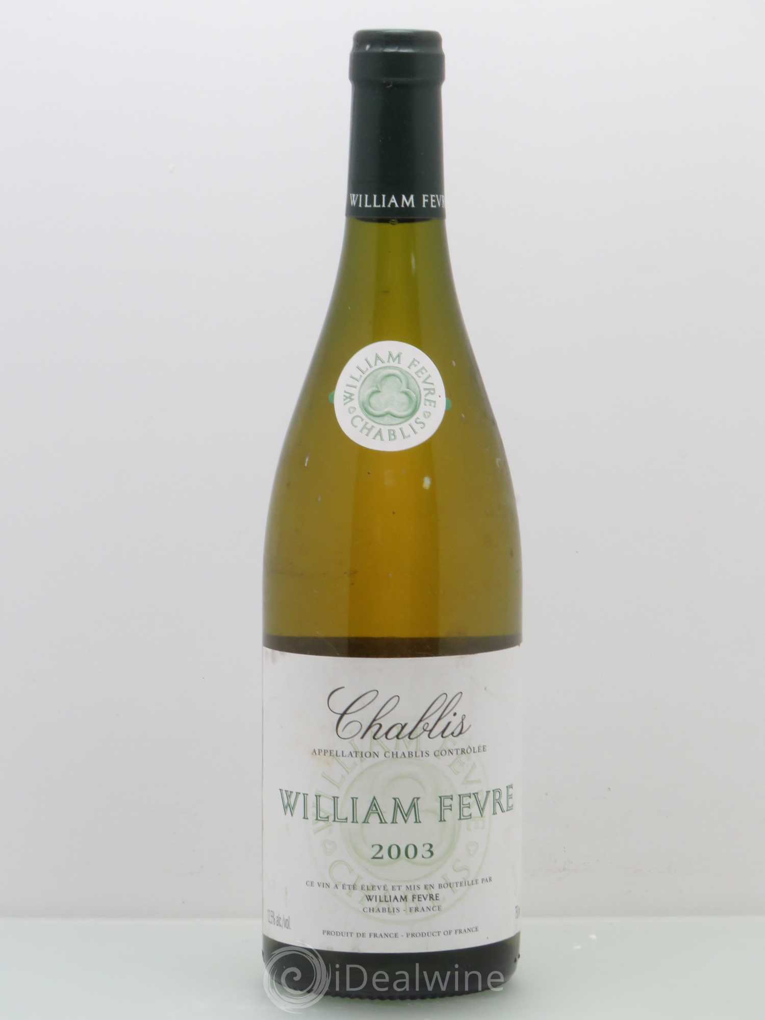 Chablis William Fèvre 2003 - Lot de 1 bouteille - 0