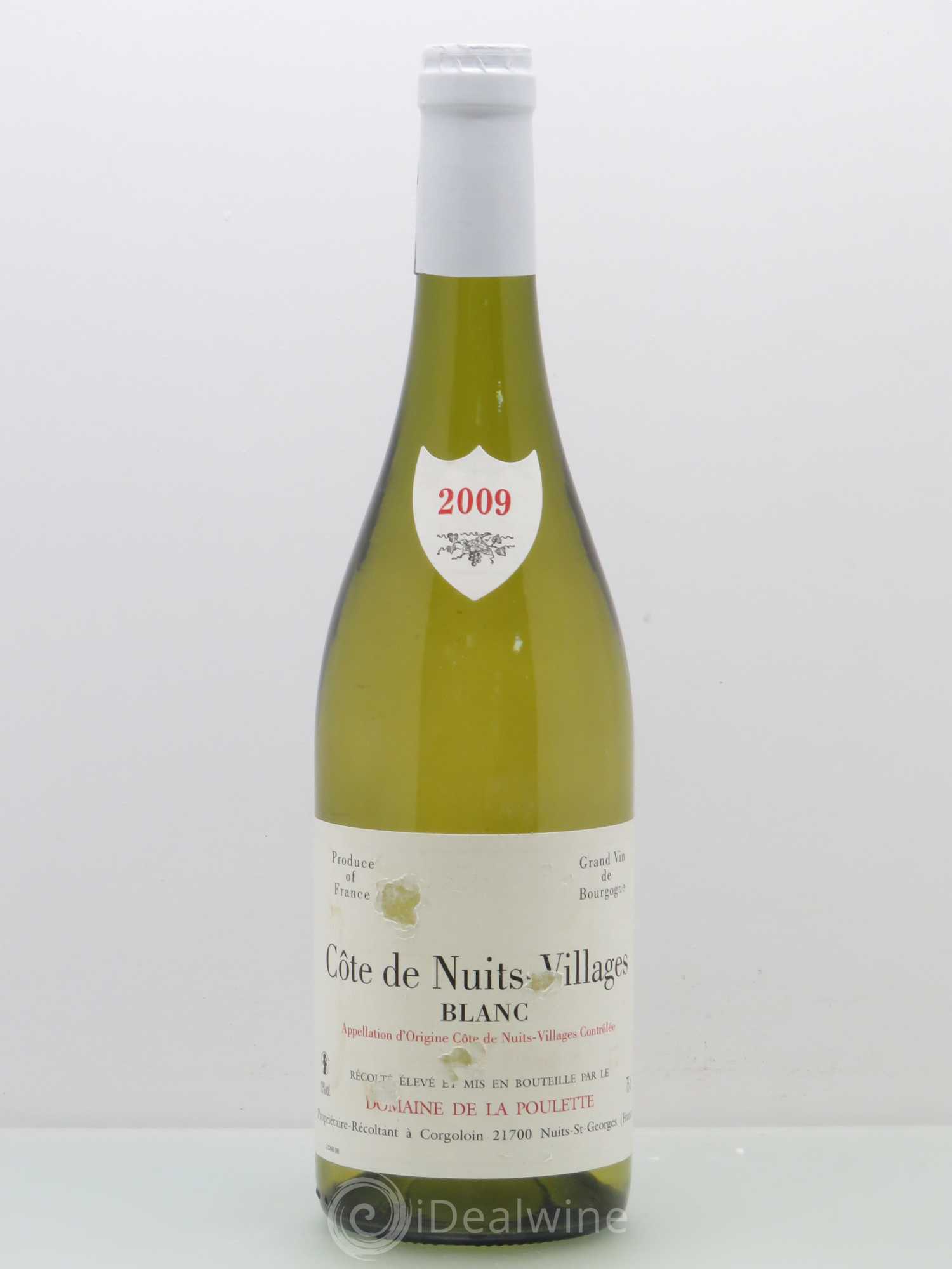 Divers Côte de Nuits Villages Domaine de la Poulette 2009 - Posten von 1 Flasche - 0
