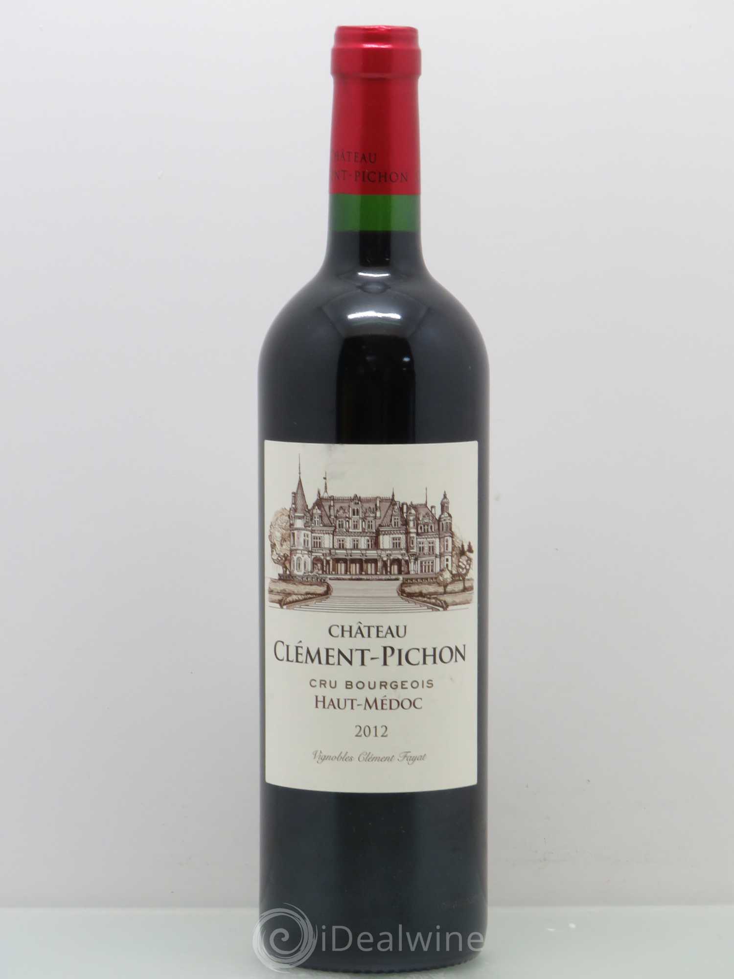 Château Clément-Pichon Cru Bourgeois 2012 - Lot de 1 bouteille - 0