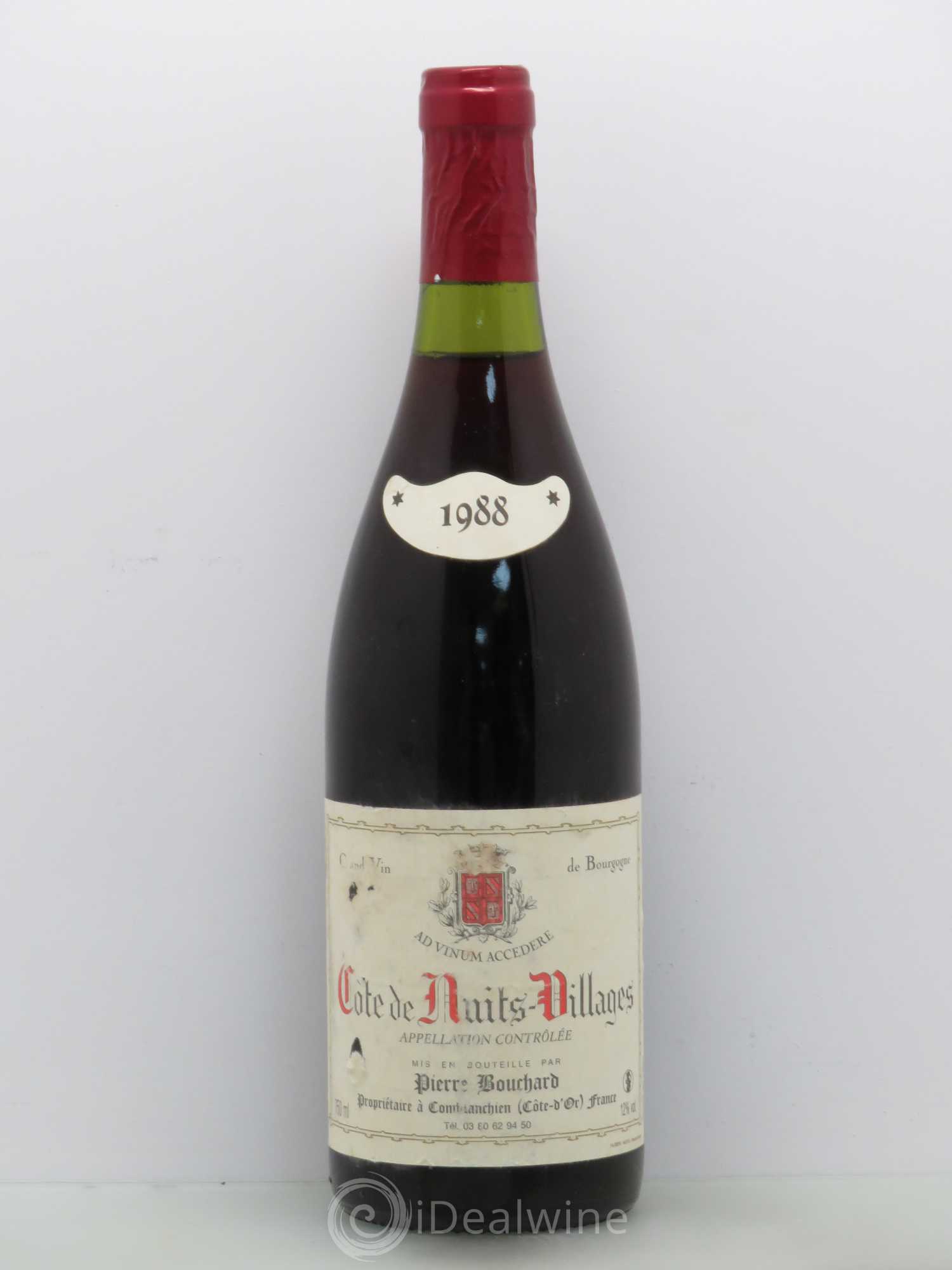 Côte de Nuits-Villages Pierre Bouchard 1988 - Lot de 1 bouteille - 0