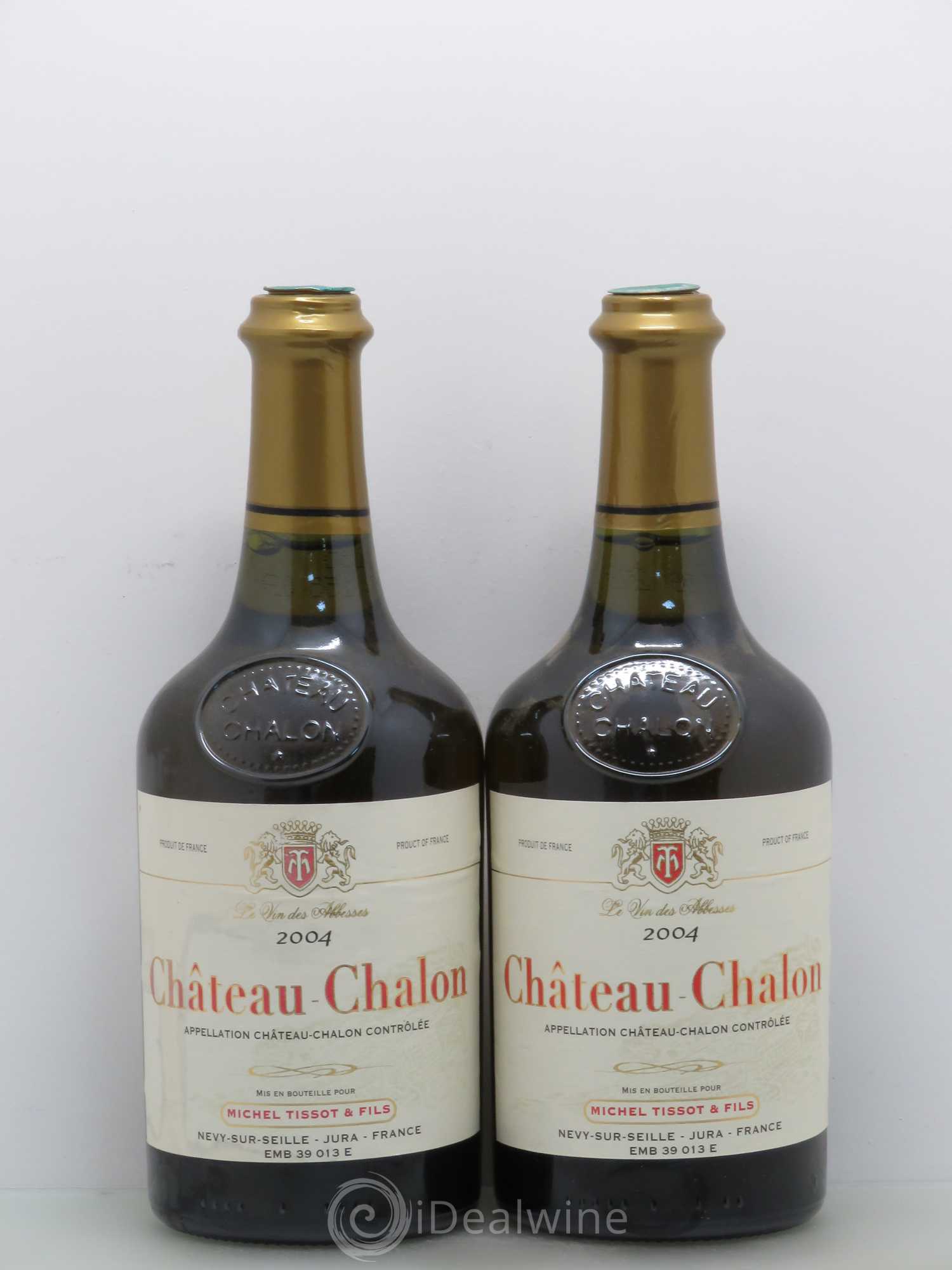 Château-Chalon Michel Tissot Et Fils 2004 - Posten von 2 Flaschen - 0