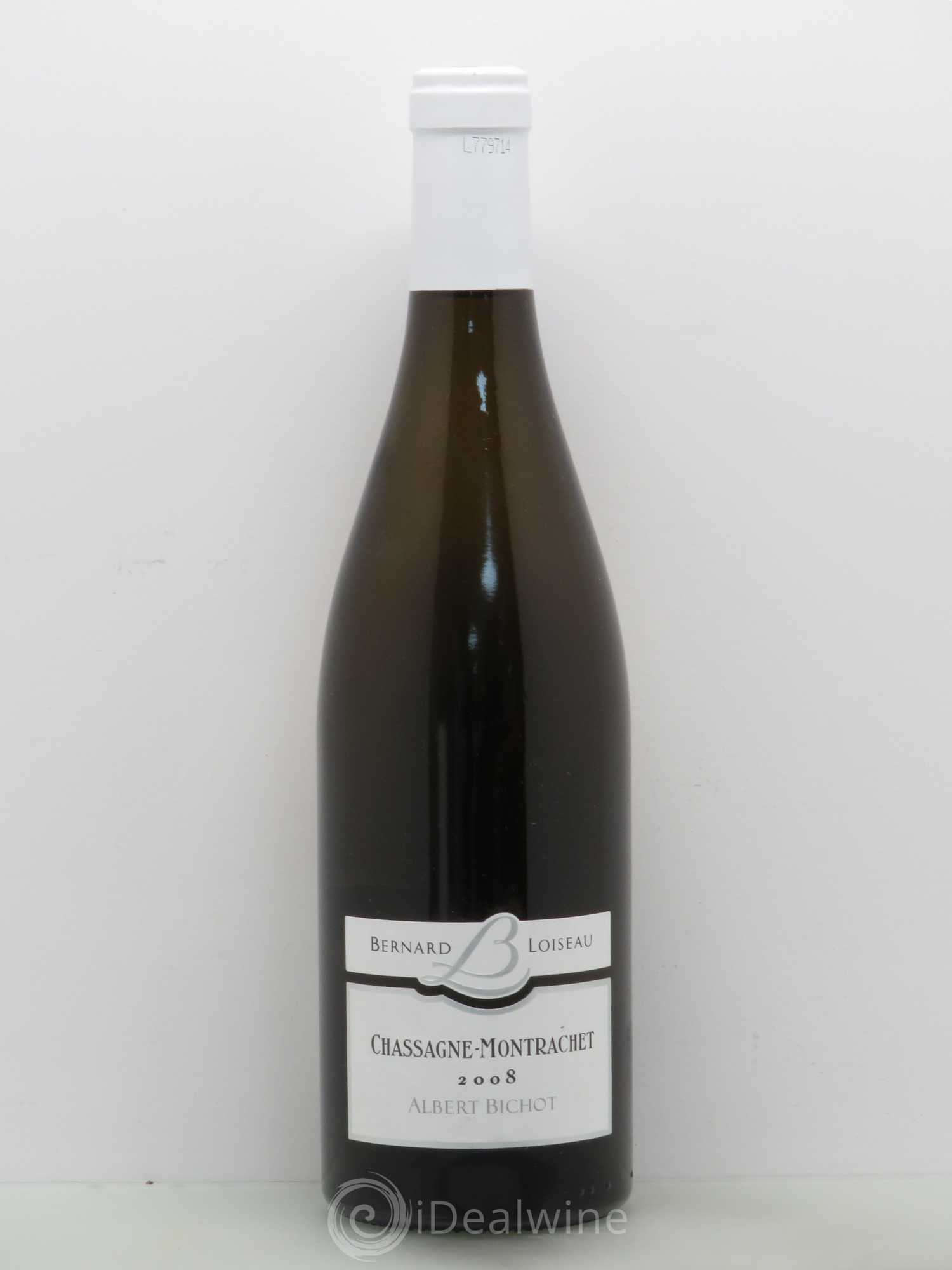 Chassagne-Montrachet Albert Bichot et Bernard Loiseau 2008 - Posten von 1 Flasche - 0