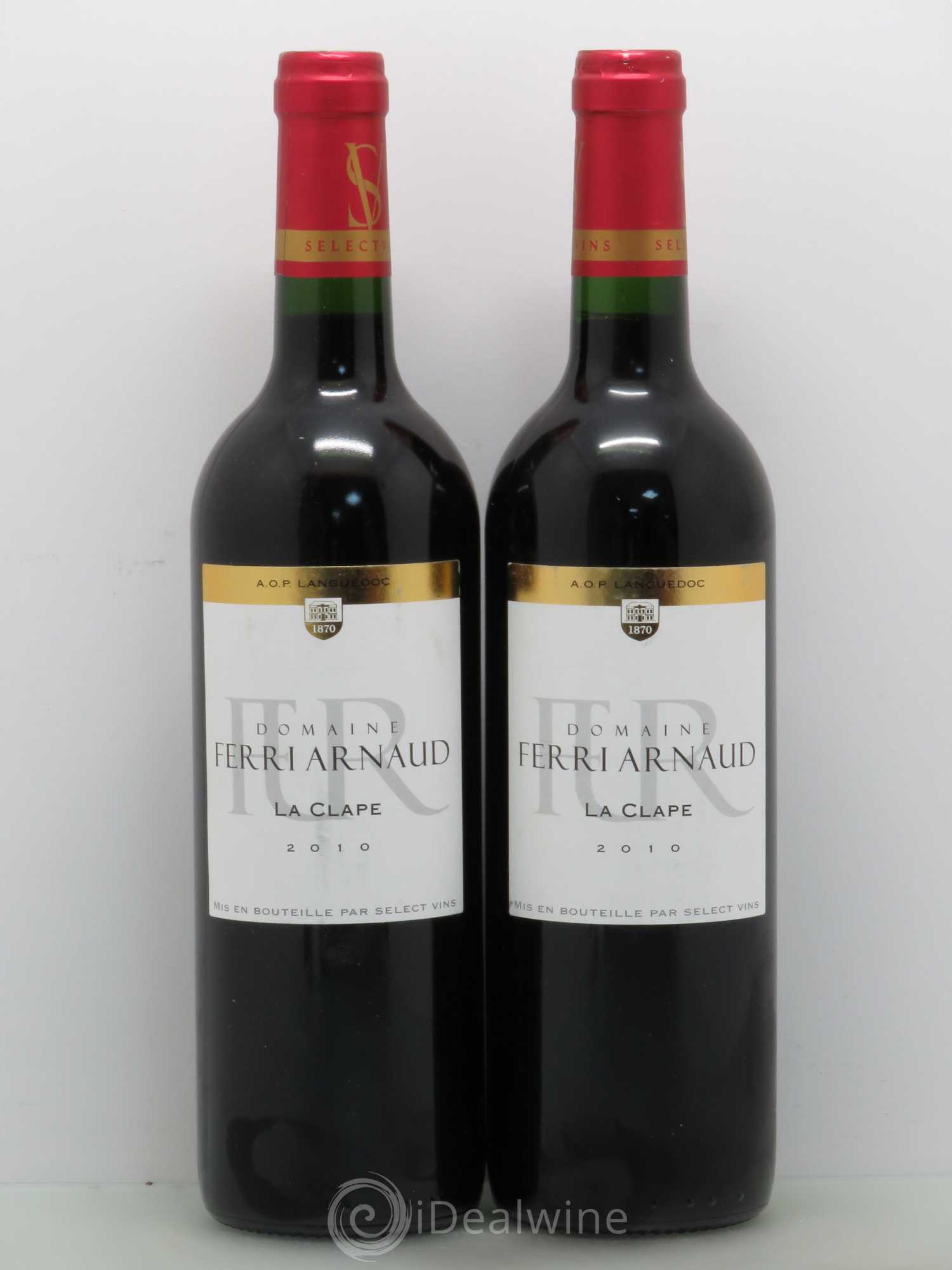 Languedoc La Clape Domaine Ferri-Arnaud (sans prix de réserve) 2010 - Posten von 2 Flaschen - 0