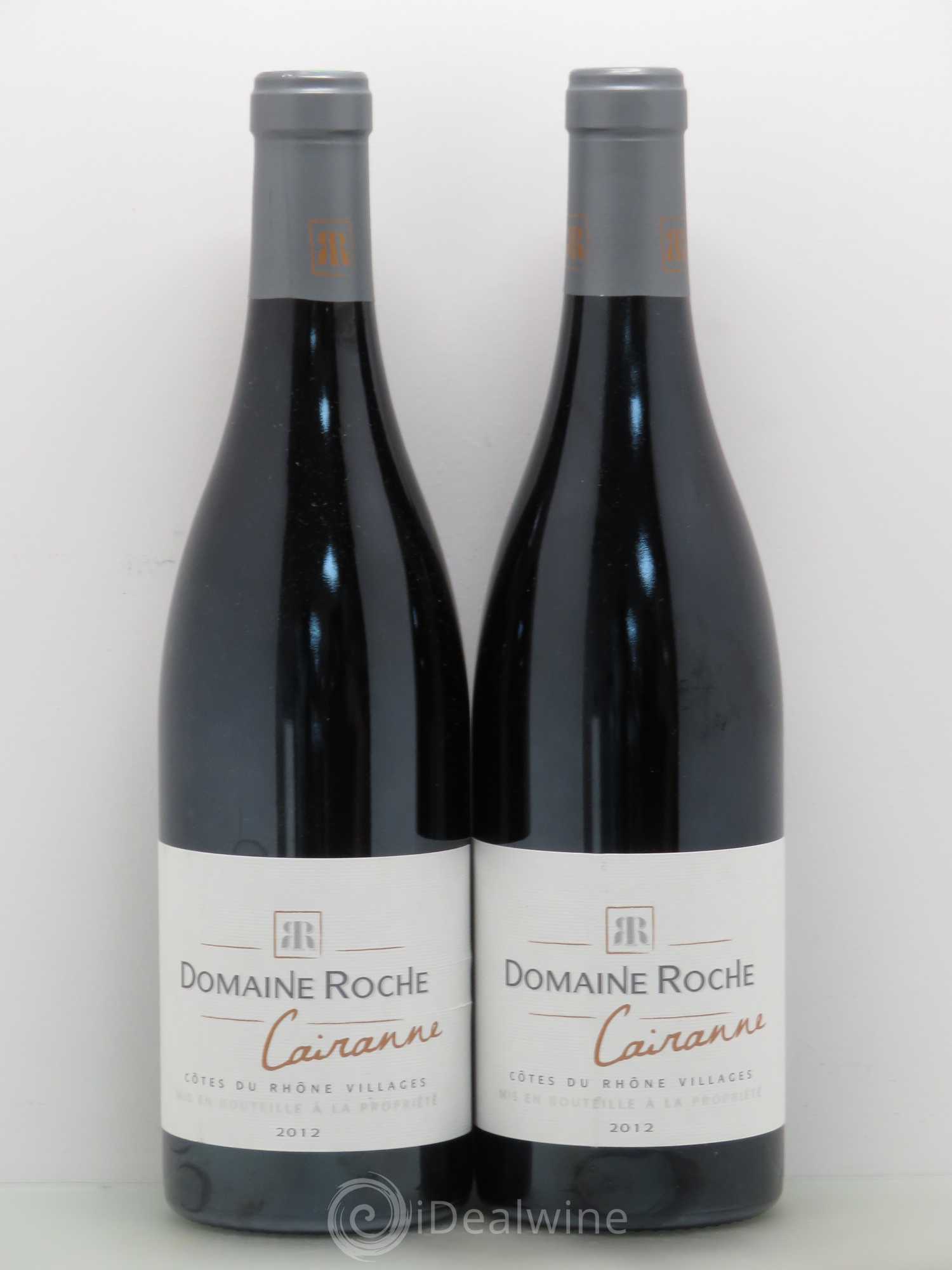 Côtes-du-Rhône-Villages Cairanne Domaine Roche (sans prix de réserve) 2012 - Lot de 2 bouteilles - 0