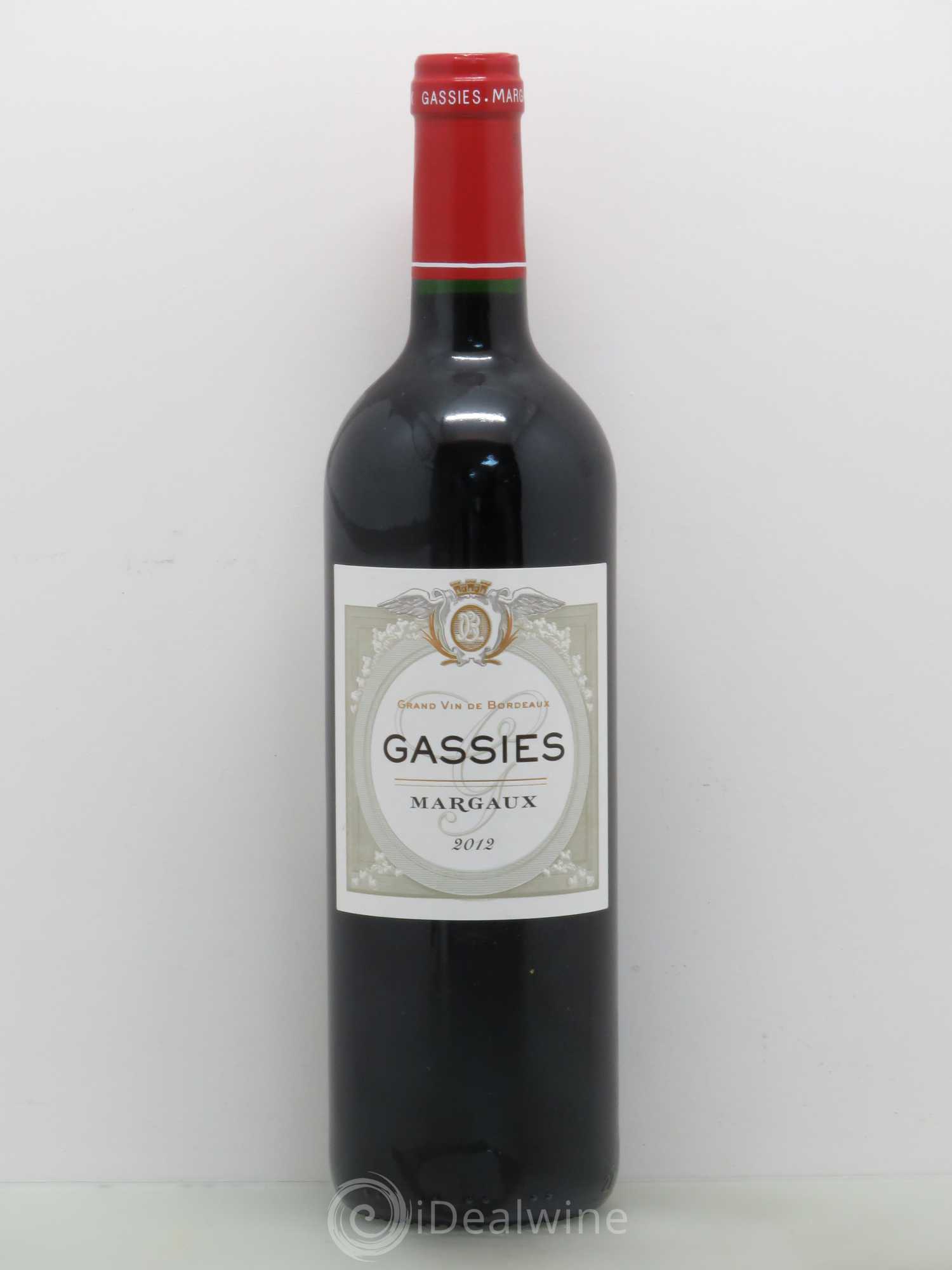 Bordeaux Gassies Second Vin Du Chateau Rauzan Gassies 2012 - Posten von 1 Flasche - 0