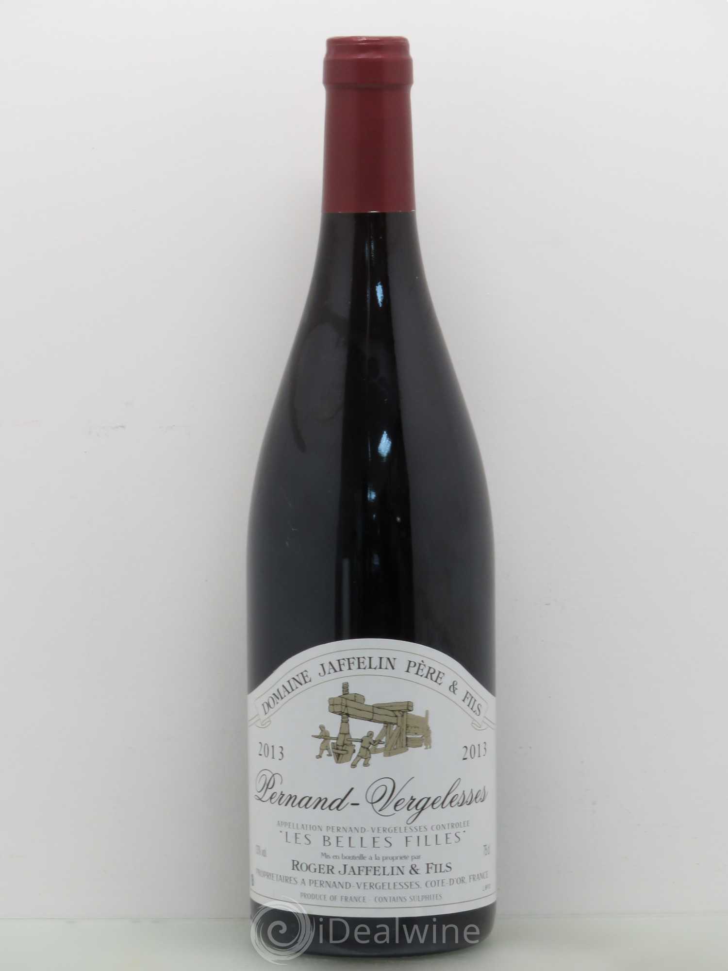 Pernand-Vergelesses Les Belles Filles Domaine Jaffelin 2013 - Posten von 1 Flasche - 0