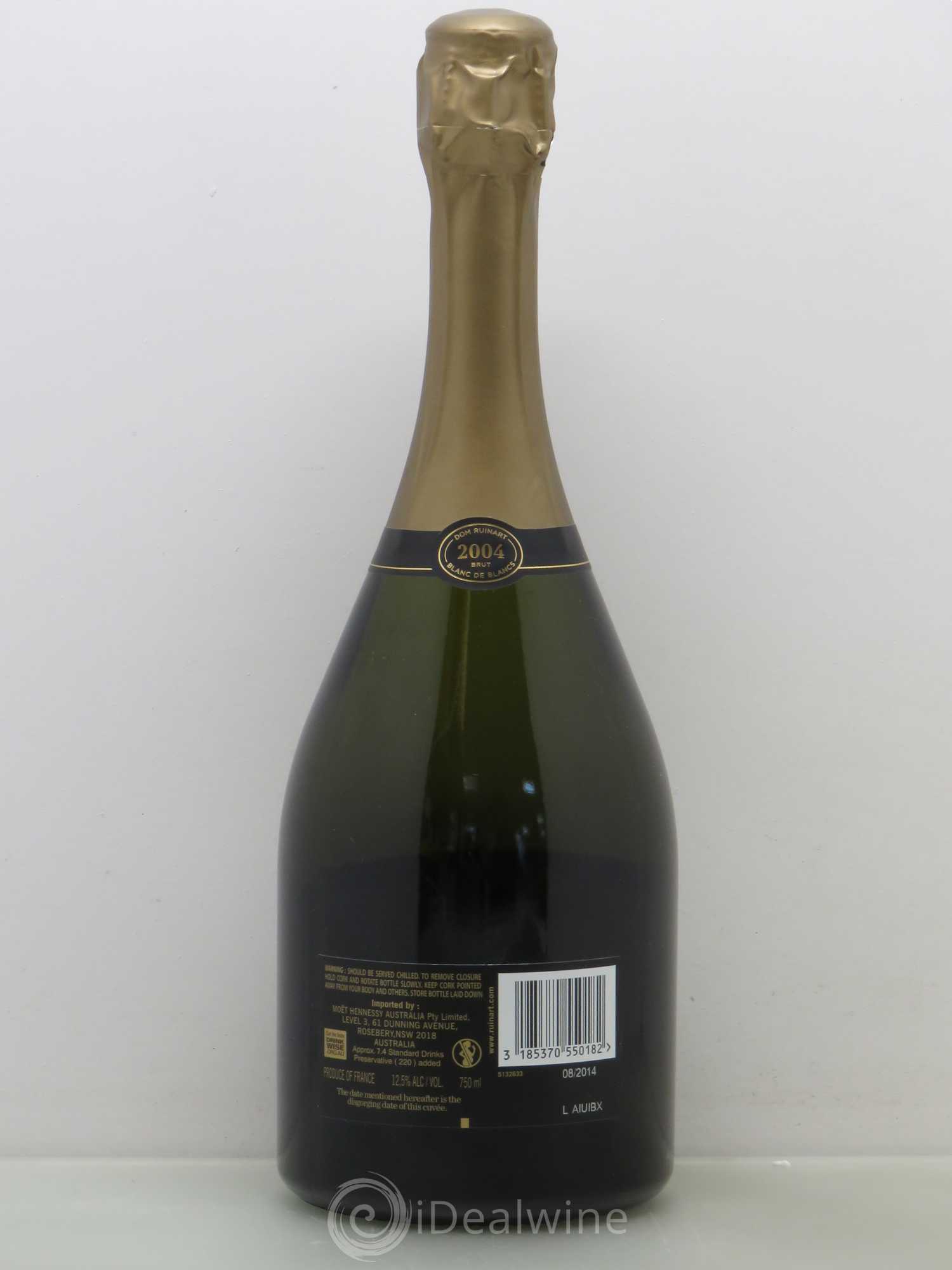 Dom Ruinart Brut Ruinart 2004 - Lot de 1 bouteille - 1