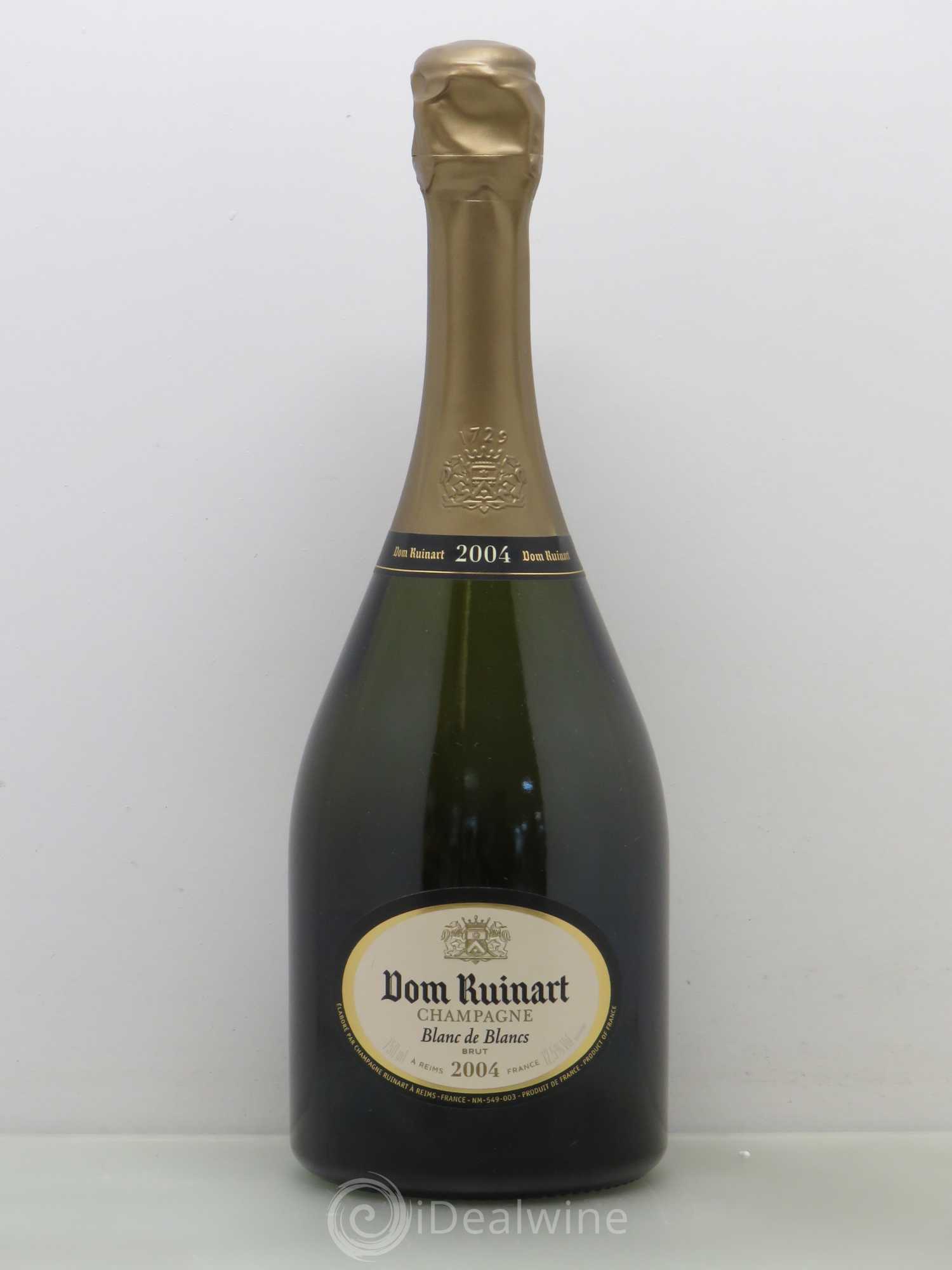 Dom Ruinart Brut Ruinart 2004 - Lot de 1 bouteille - 0