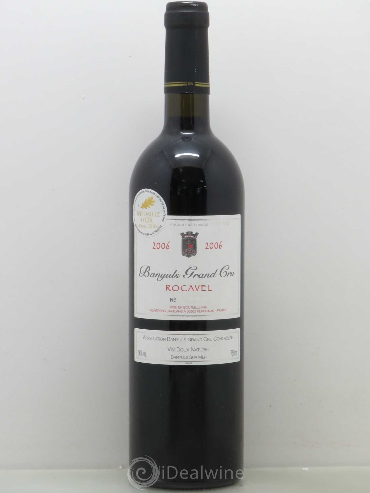 Banyuls Rocavel (sans prix de réserve) 2006 - Posten von 1 Flasche - 0