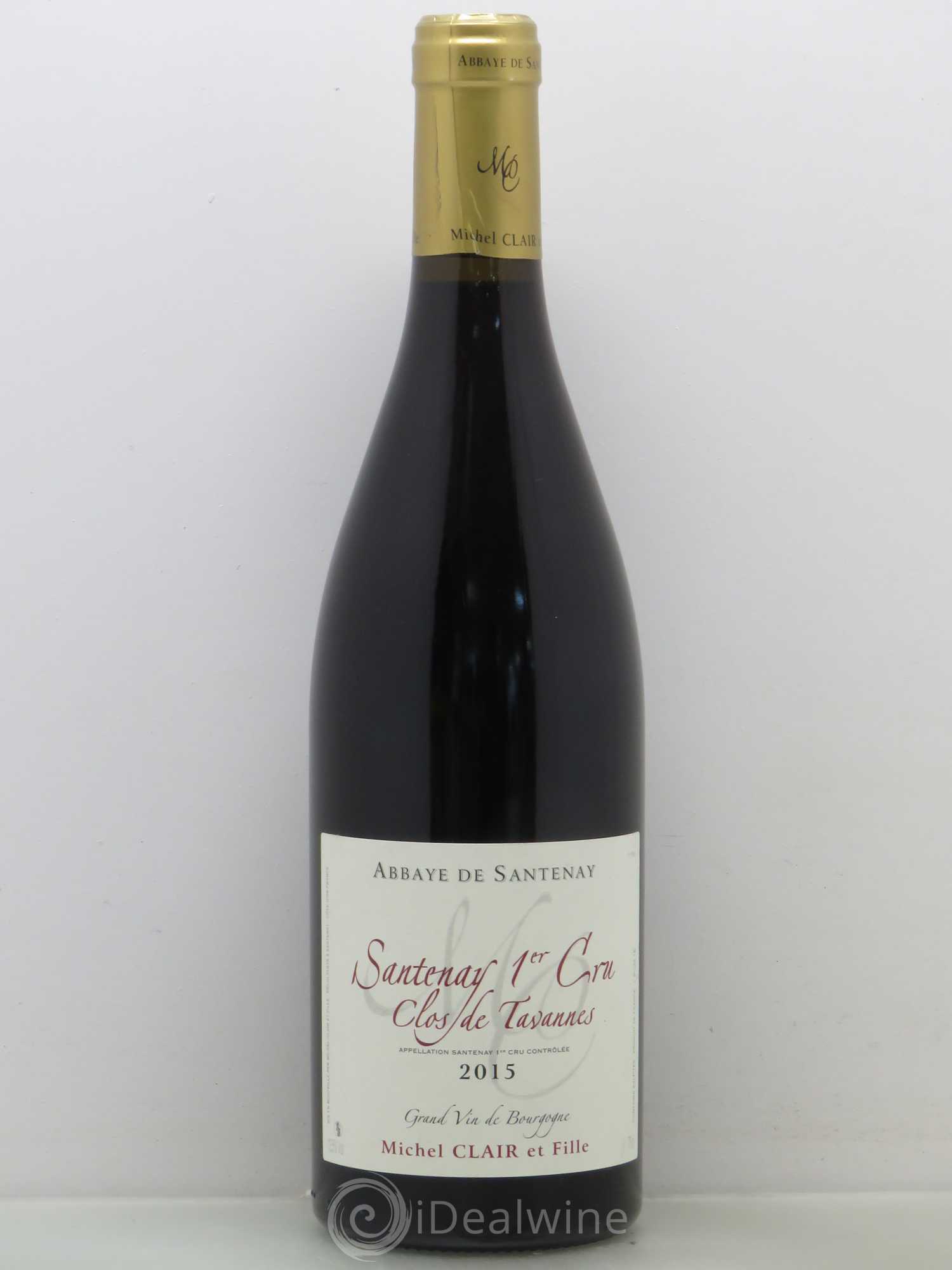 Santenay 1er Cru Clos Tavannes - Michel Clair 2015 - Posten von 1 Flasche - 0