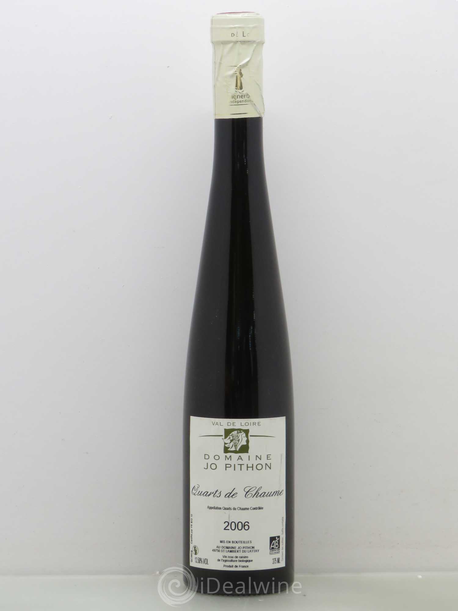 Quarts de Chaume Domaine Jo Pithon 2006 - Posten von 1 Demi-Flasche - 0