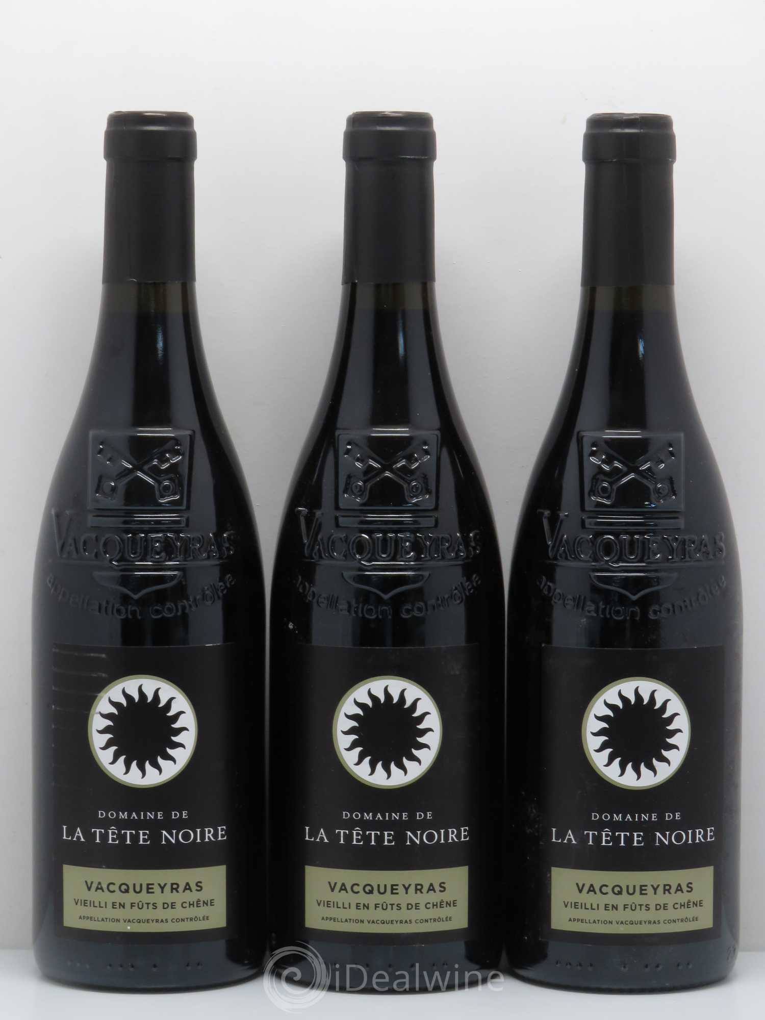Vacqueyras Domaine de La Tete Noire 2009 - Posten von 3 Flaschen - 0