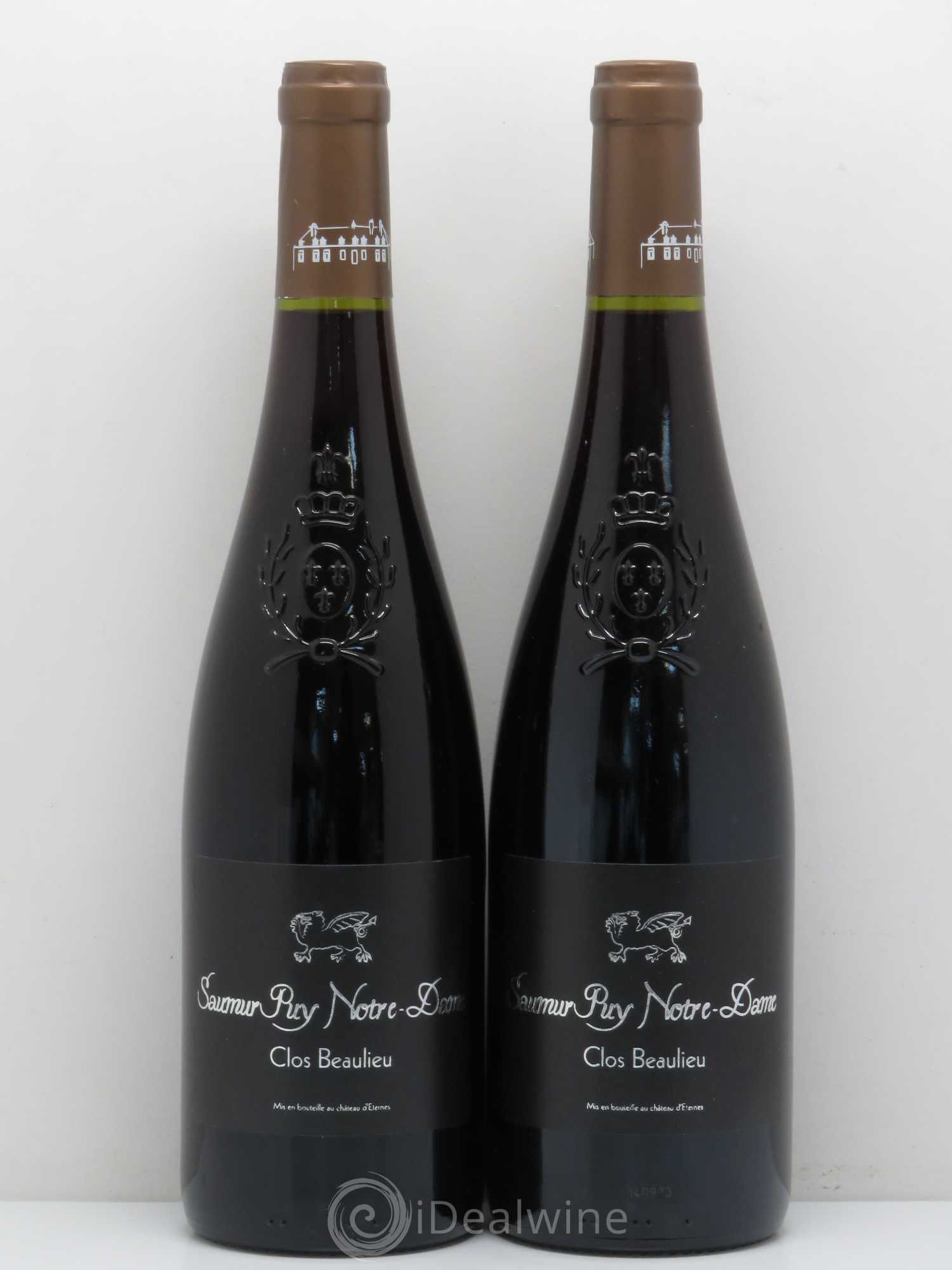 Saumur Puy Notre Dame Clos Beaulieu Chateau D'Eternes (sans prix de réserve) 2013 - Posten von 2 Flaschen - 0