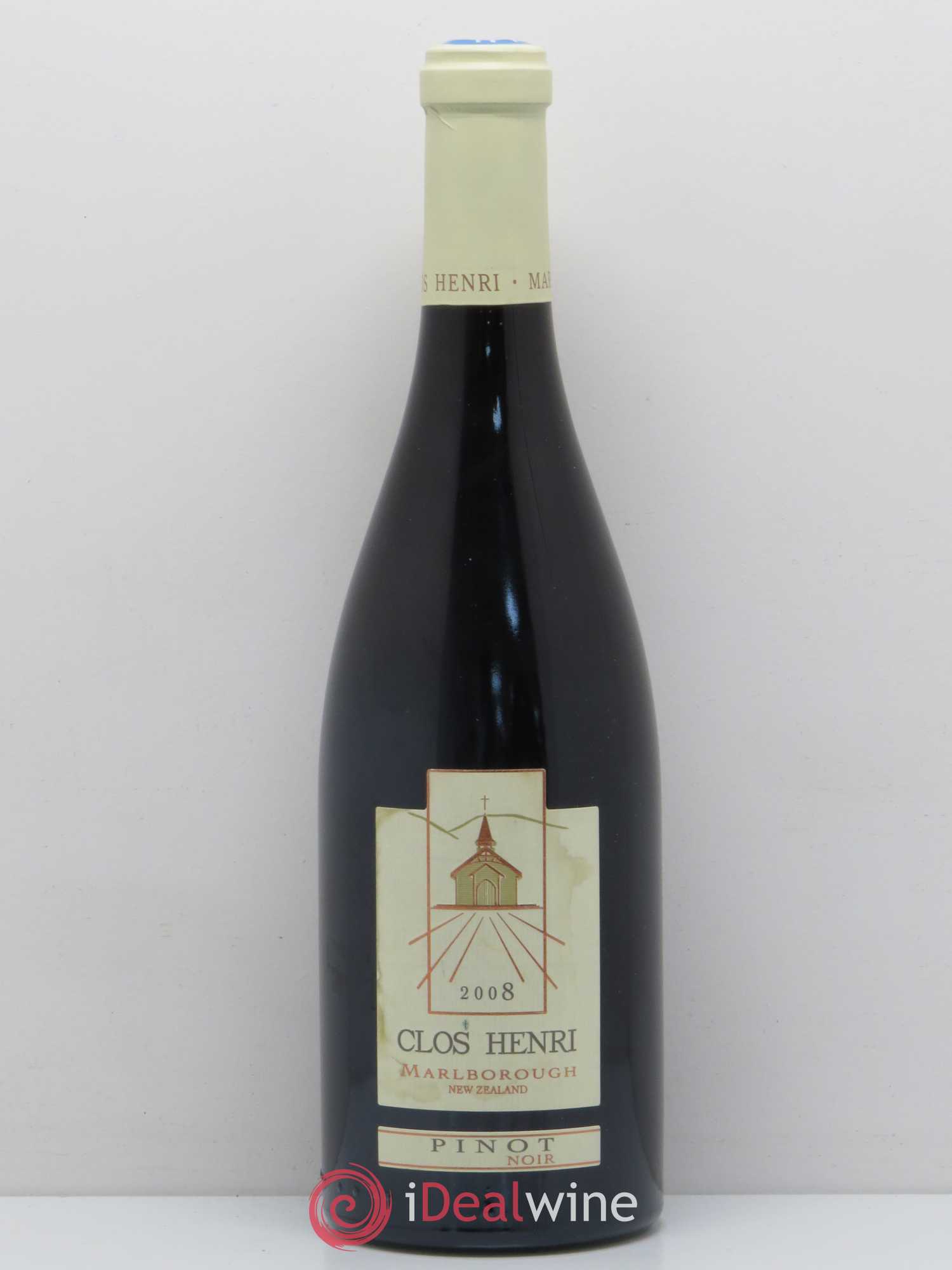 Nouvelle Zélande Pinot Noir Clos Henri Marlborough 2008 - Posten von 1 Flasche - 0