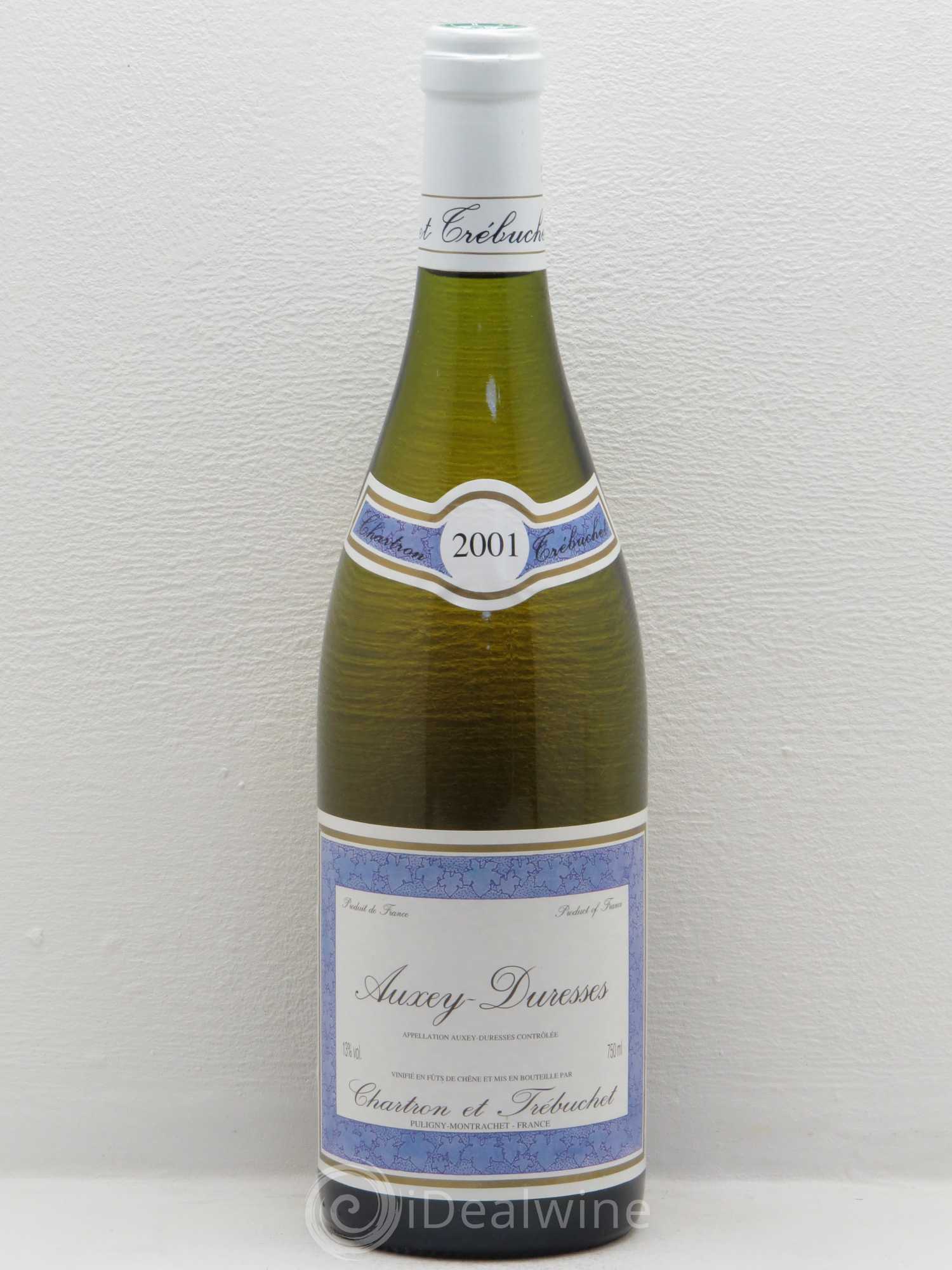 Auxey-Duresses Chartron Et Trebuchet (sans prix de réserve) 2001 - Posten von 1 Flasche - 0