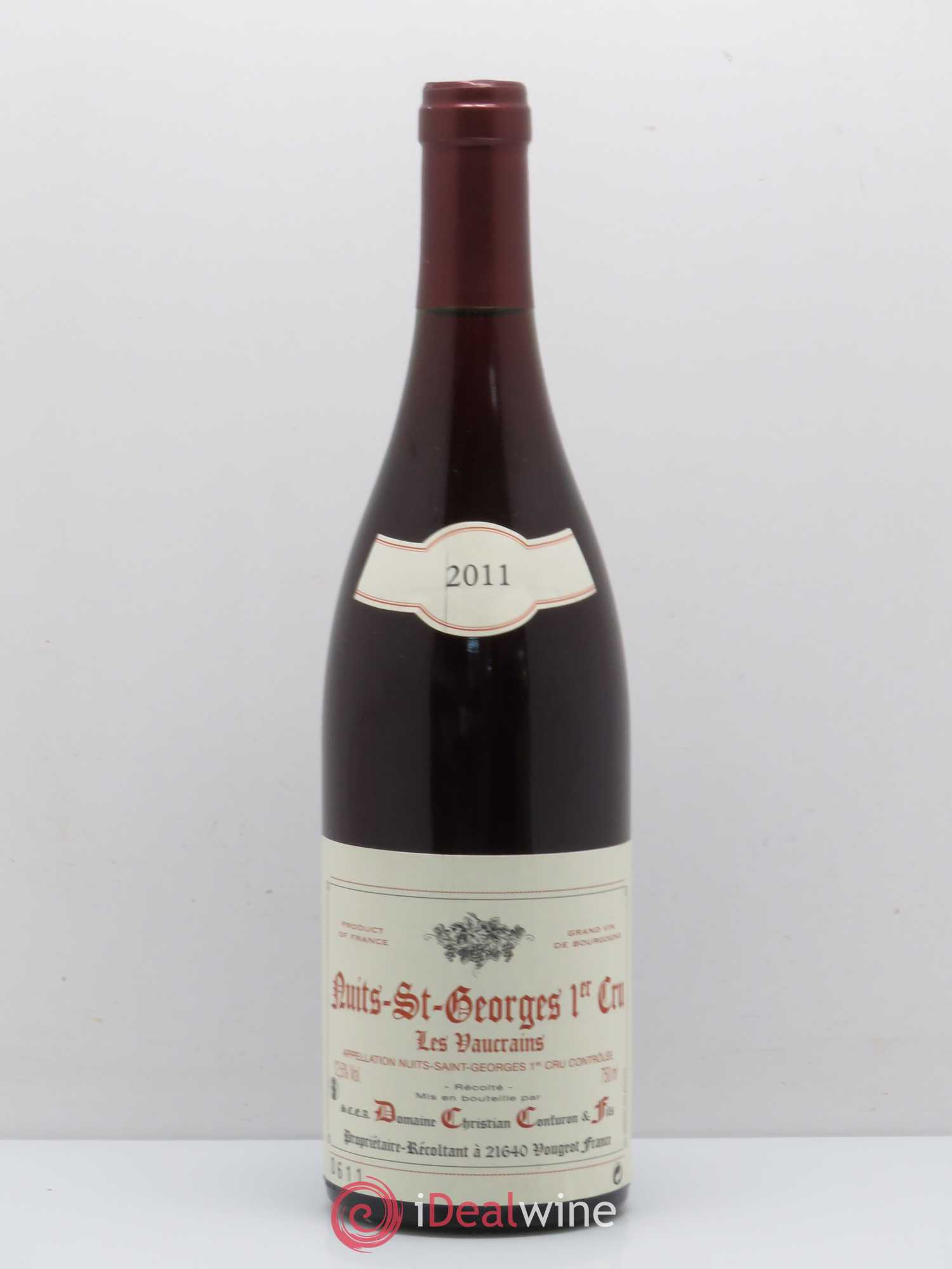 Nuits-Saint-Georges 1er Cru Vaucrains Domaine Confuron 2011 - Posten von 1 Flasche - 0