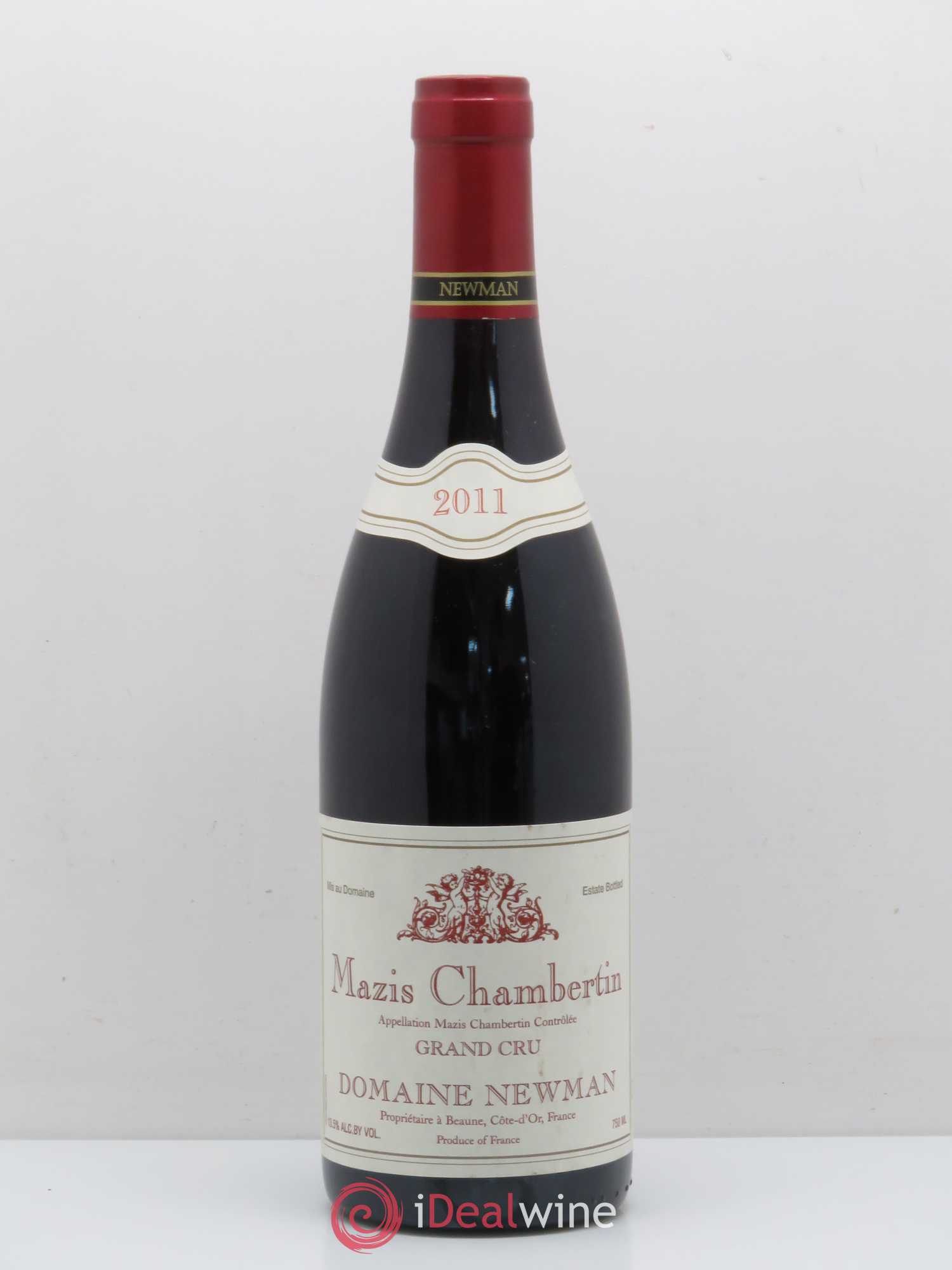Mazis-Chambertin Grand Cru Domaine Newman 2011 - Lot de 1 bouteille - 0