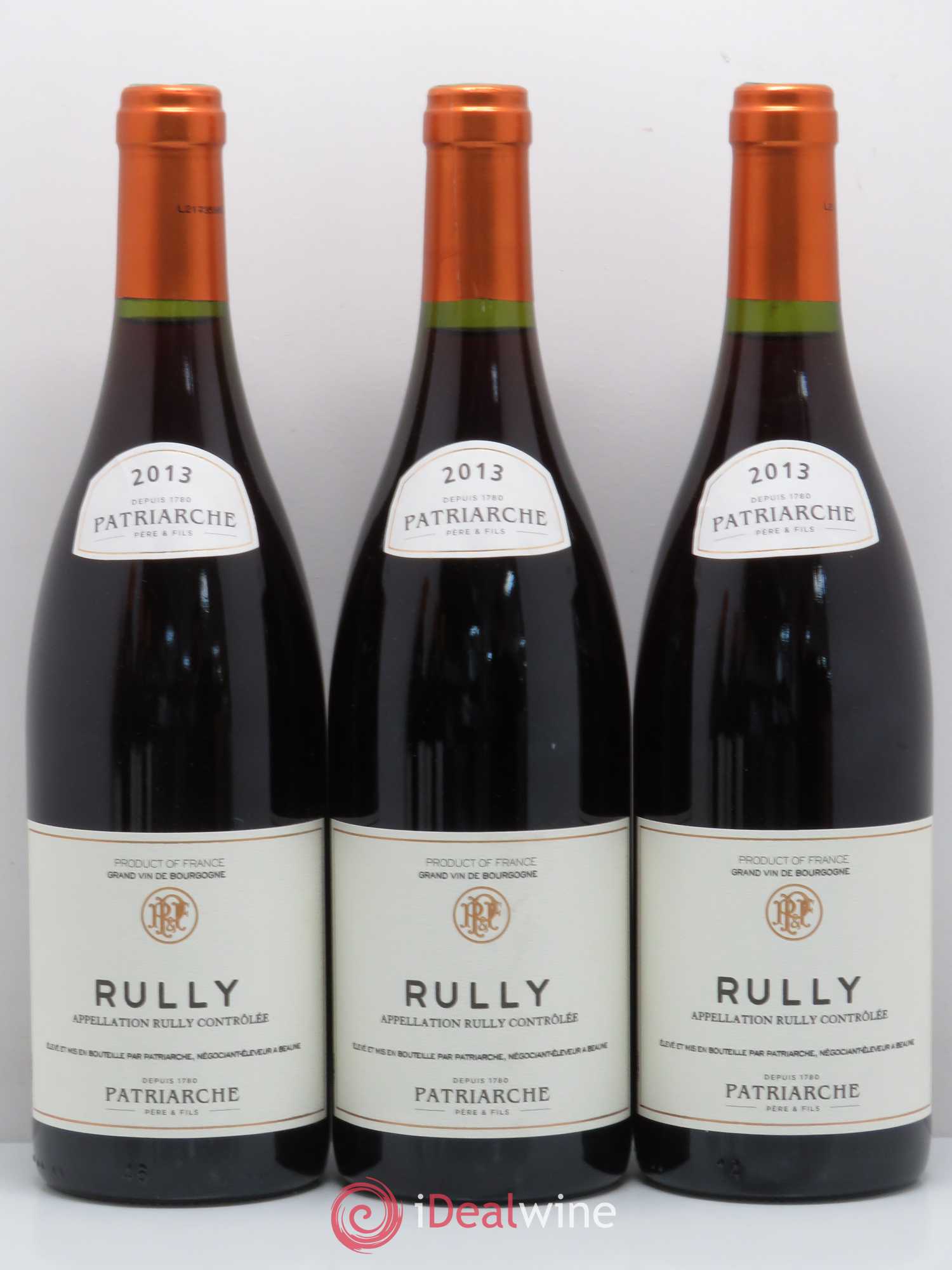 Rully Domaine Patriache 2013 - Lotto di 6 bottiglie - 1