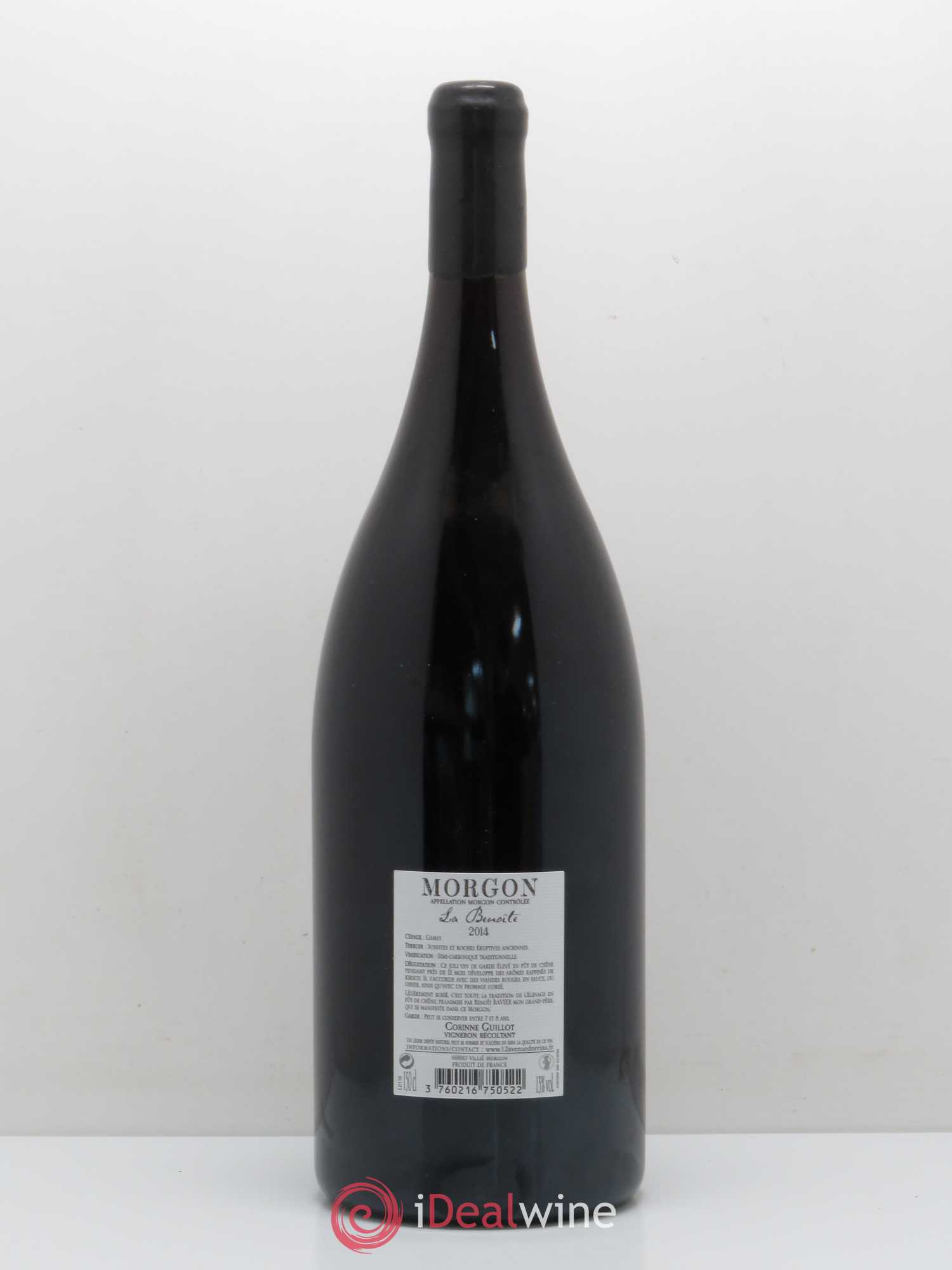 Morgon La Benoite Domaine Corinne Guillot (sans prix de réserve) 2014 - Posten von 1 Magnum - 1