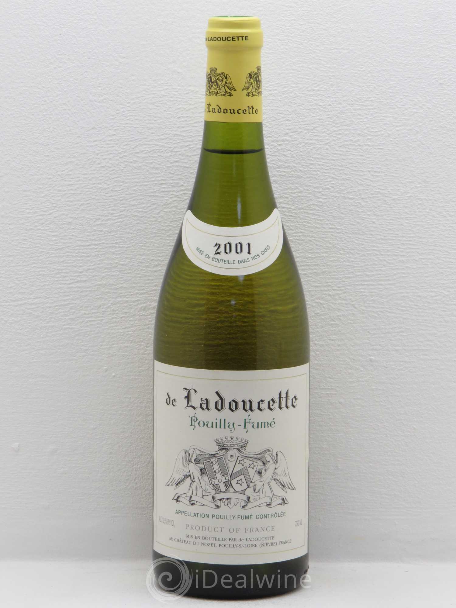 Pouilly-Fumé Baron de L Patrick de Ladoucette 2001 - Lot de 1 bouteille - 0