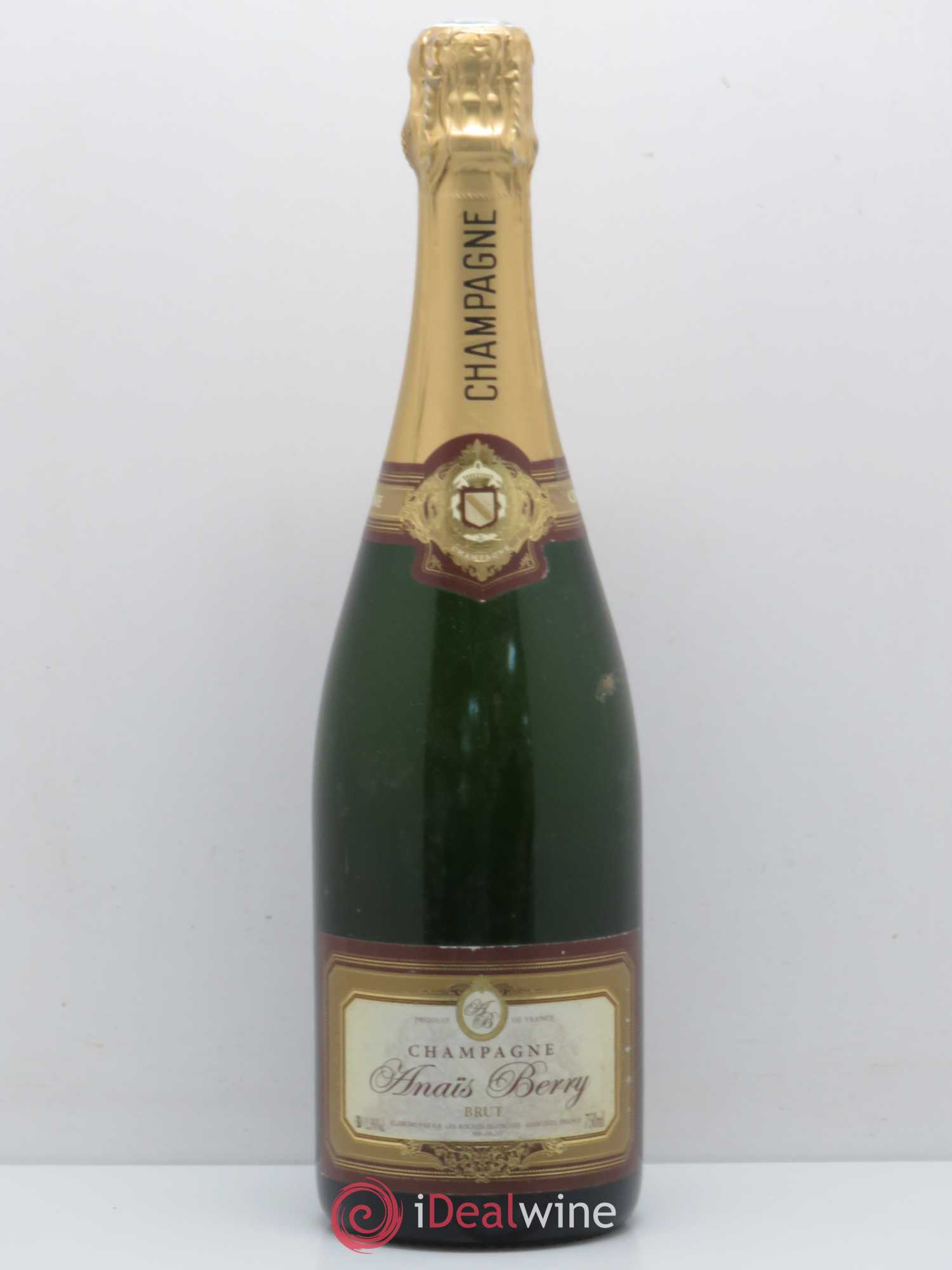 Champagne Anaïs Berry - Lot de 1 bouteille - 0