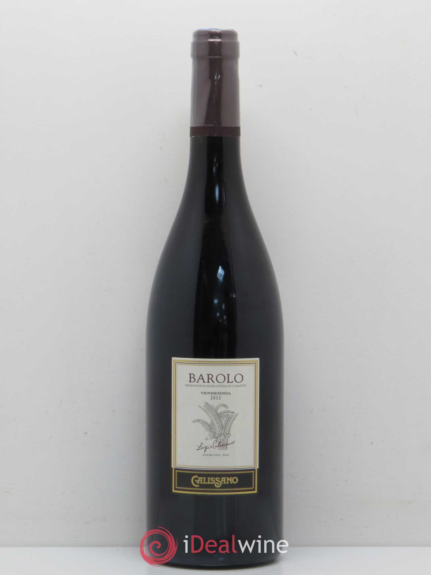 Barolo Luigi Calissano 2012 - Lot de 1 bouteille - 0