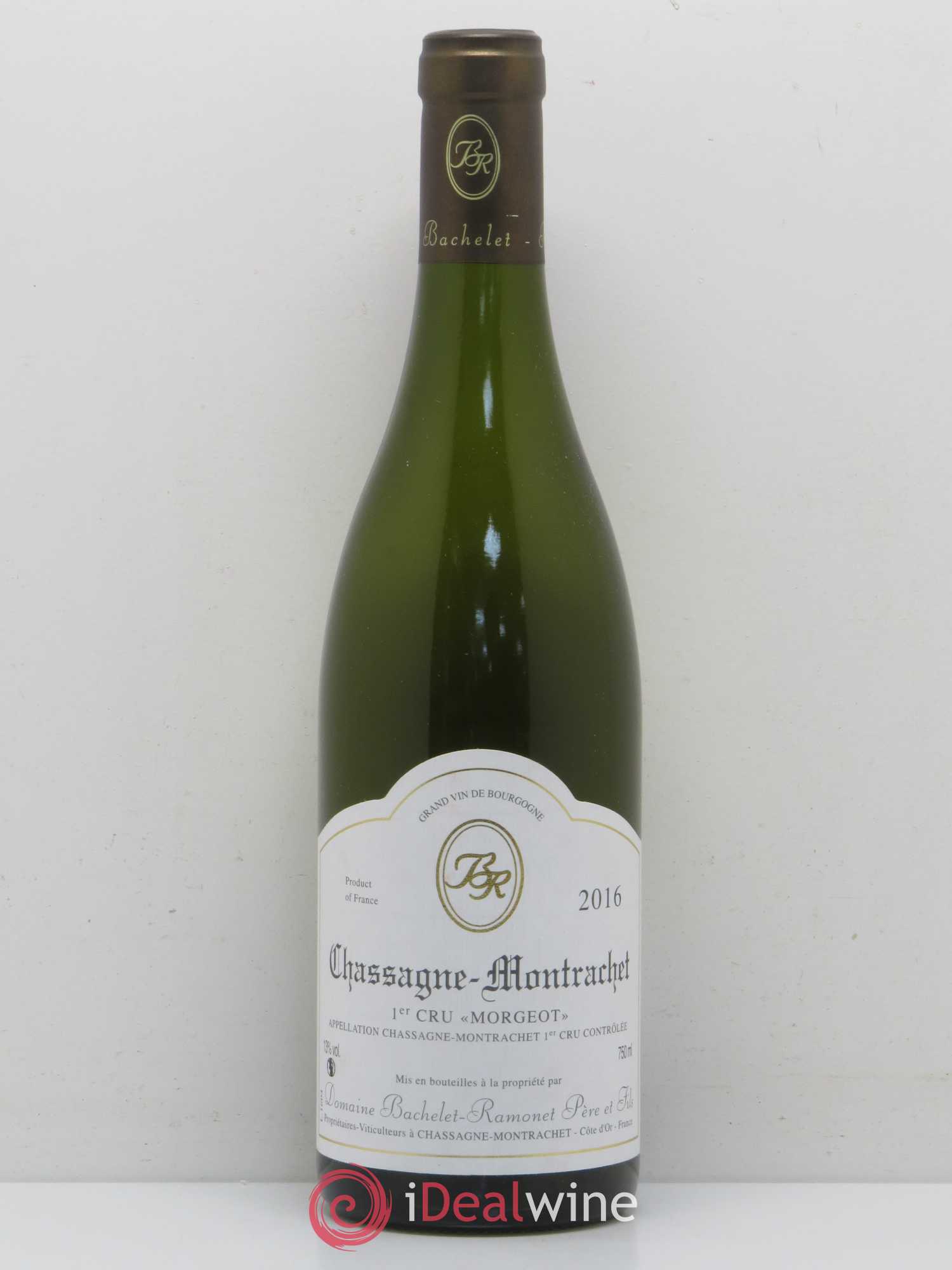 Chassagne-Montrachet 1er Cru Morgeot Domaine Bachelet-Ramonet 2016 - Lot de 1 bouteille - 0